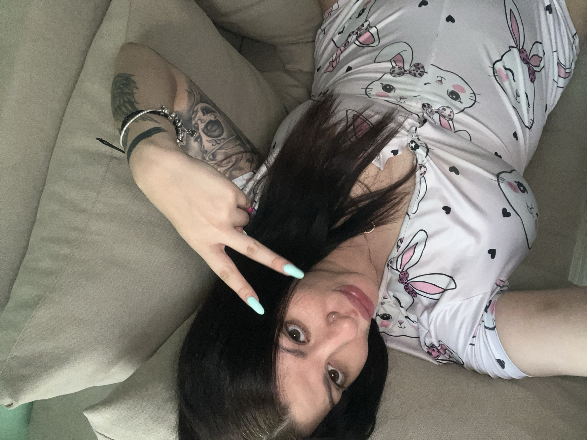 Cozy home afternoon in Plovdiv with pajamas, a balloon, and a baby