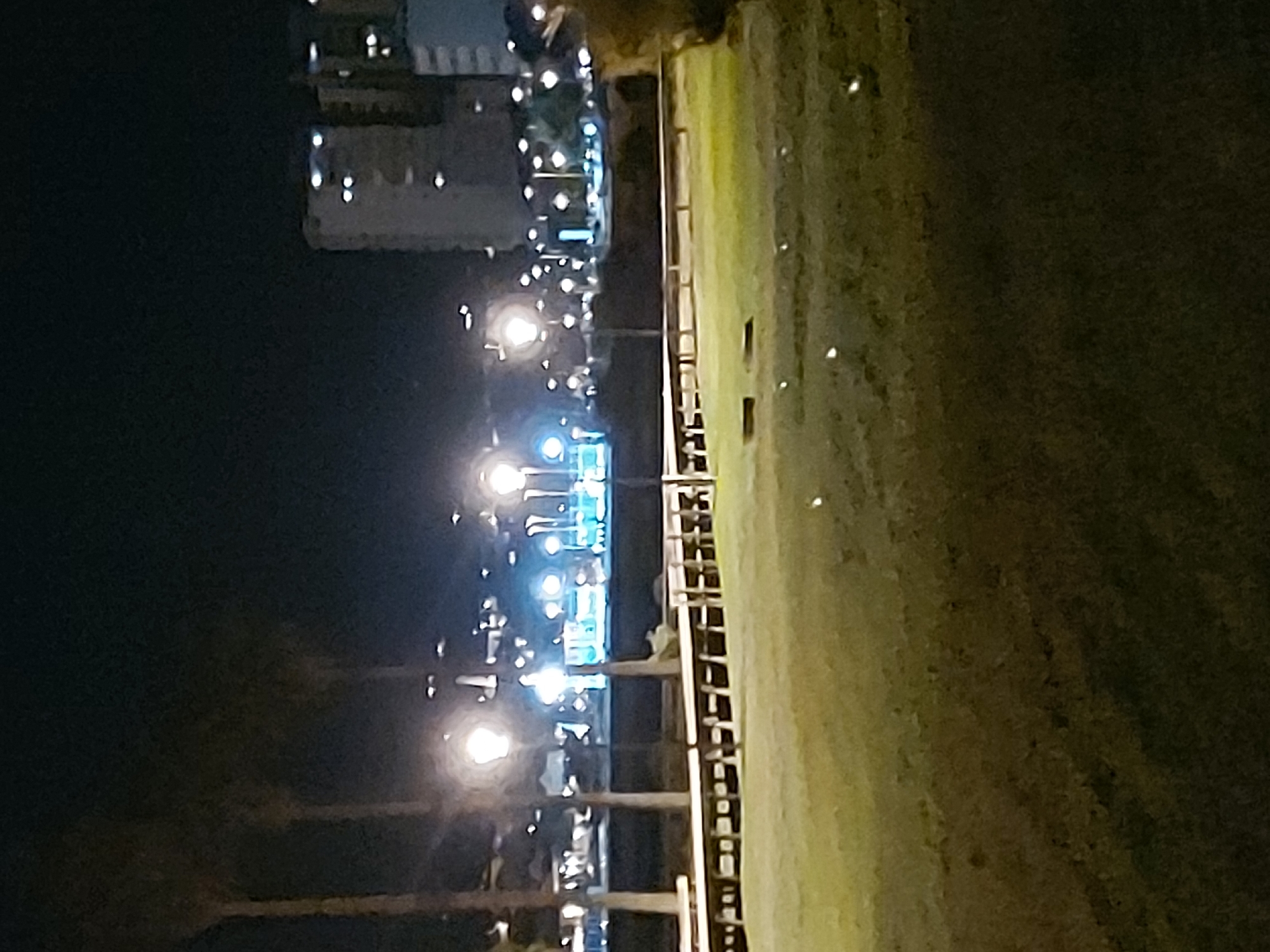 Evening stroll documented along Figueira da Foz waterfront, Portugal