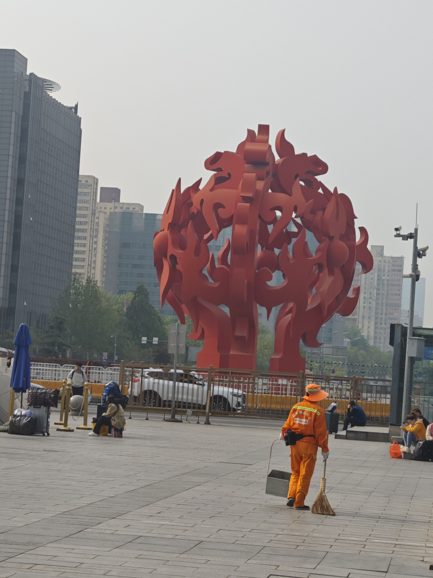 Late night scenes from Beijing West Railway Station district