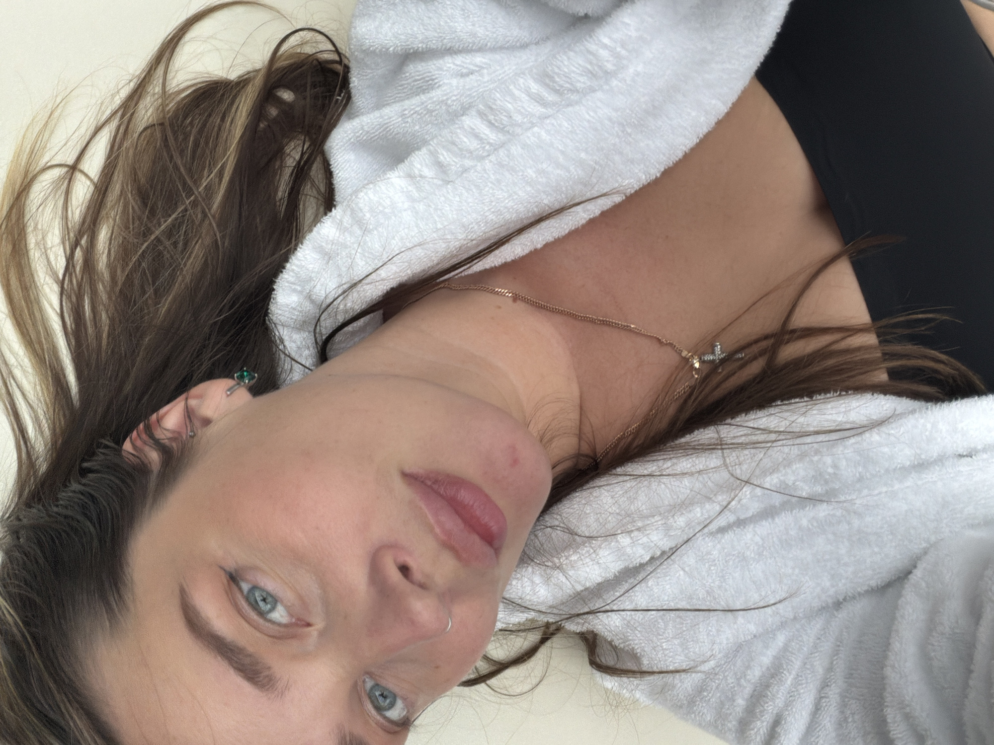 Lazy hotel morning in Saint Petersburg, pool and selfies included