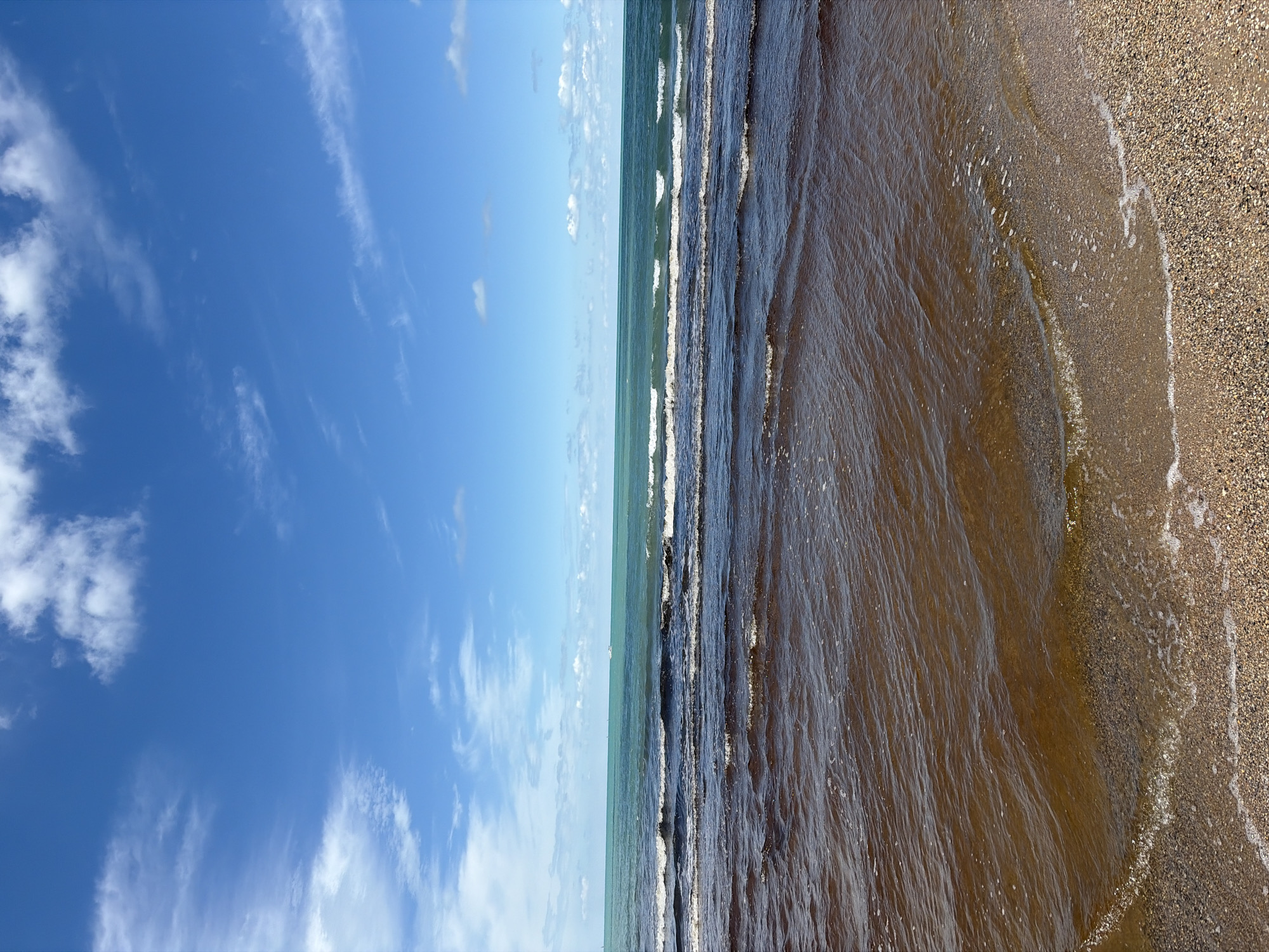 Morning beach scenes captured across Anapa, Russia coastline