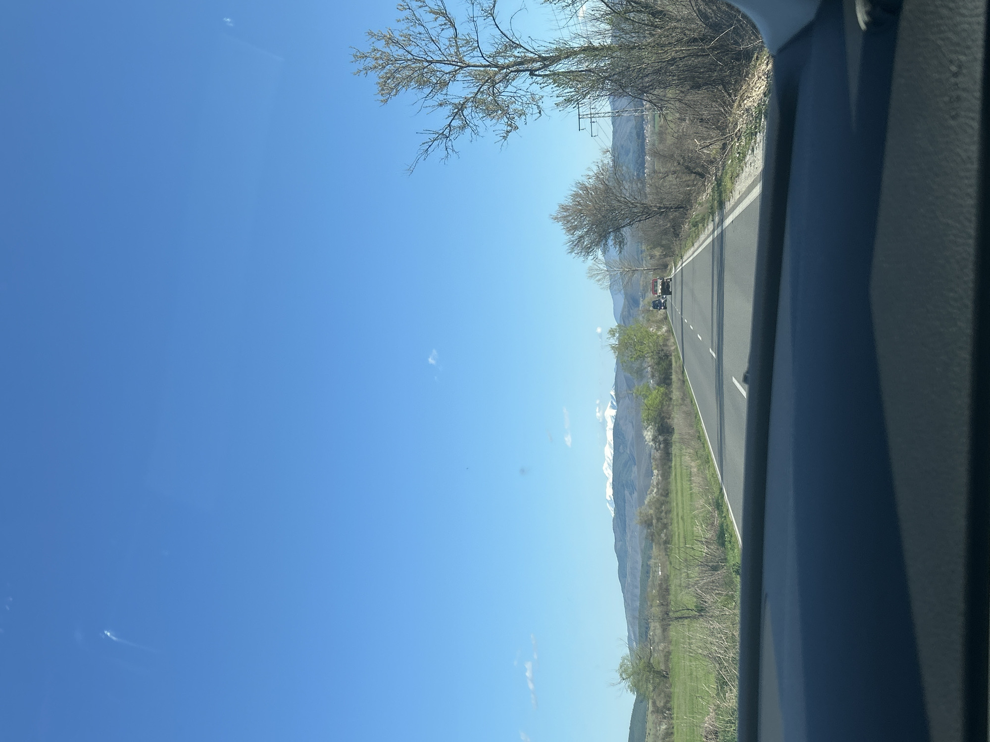 Normal traffic flow observed on Bulgarian road