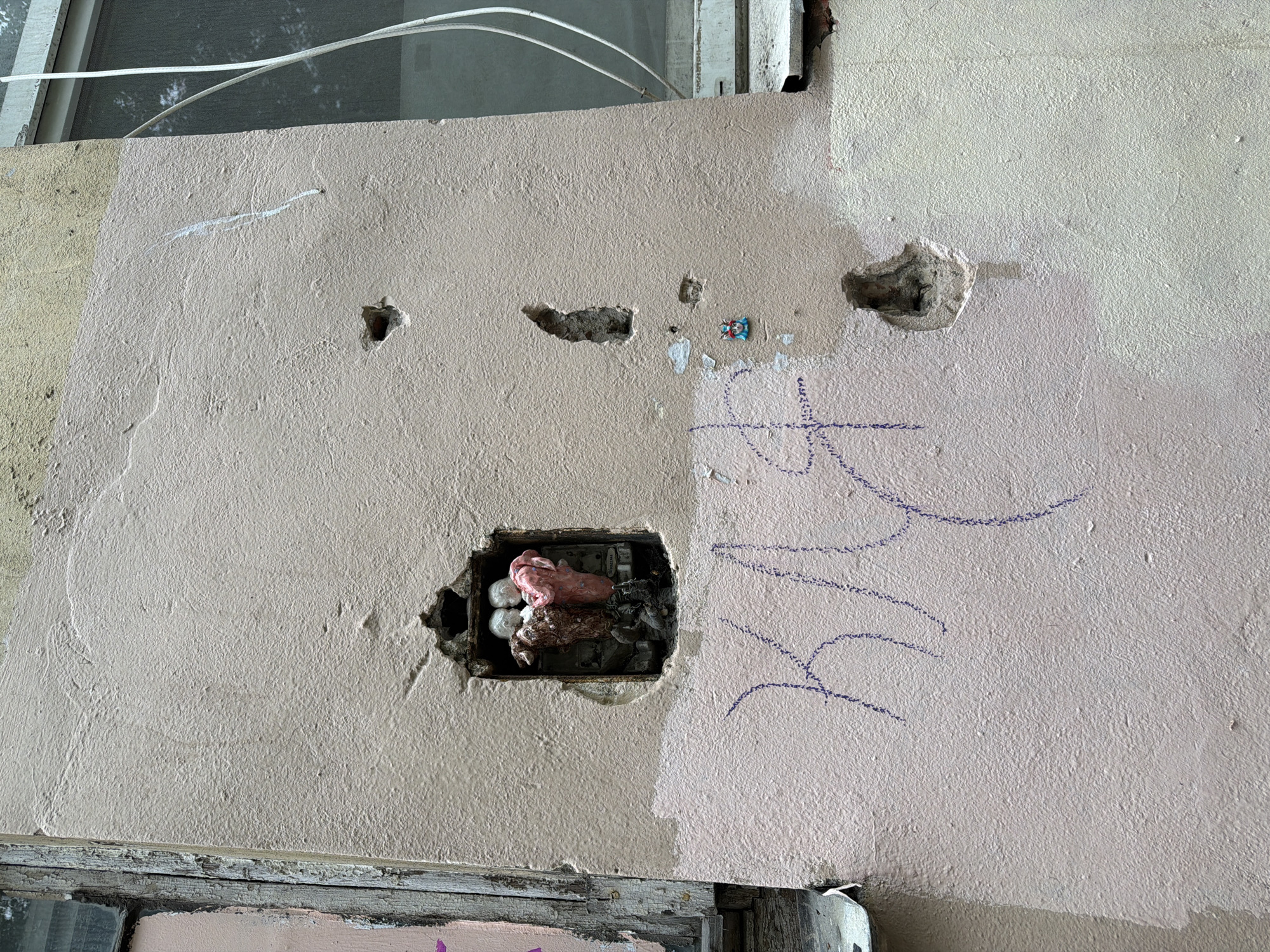 Exposed electrical damage documented across Saint Petersburg streets