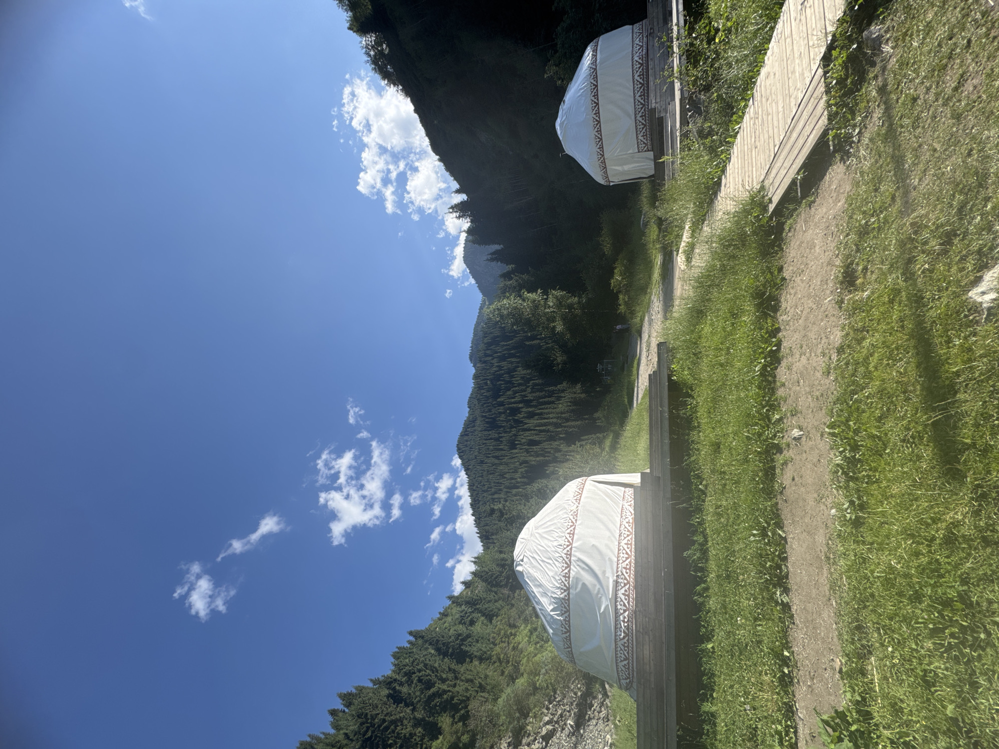 Hiking trails, waterfalls, and yurts in the Almaty mountains