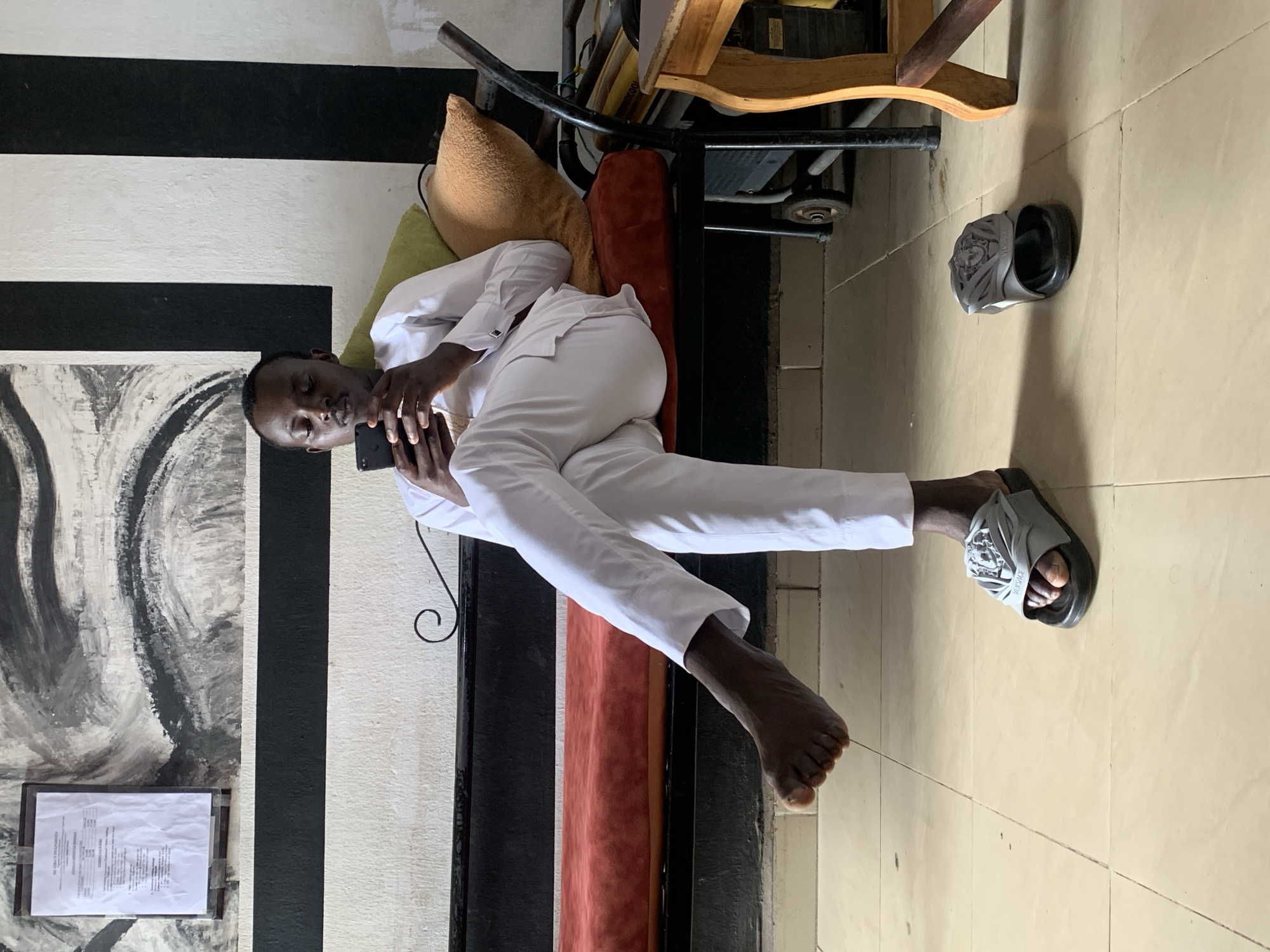 Daily life unfolds across Jos, Nigeria morning streets