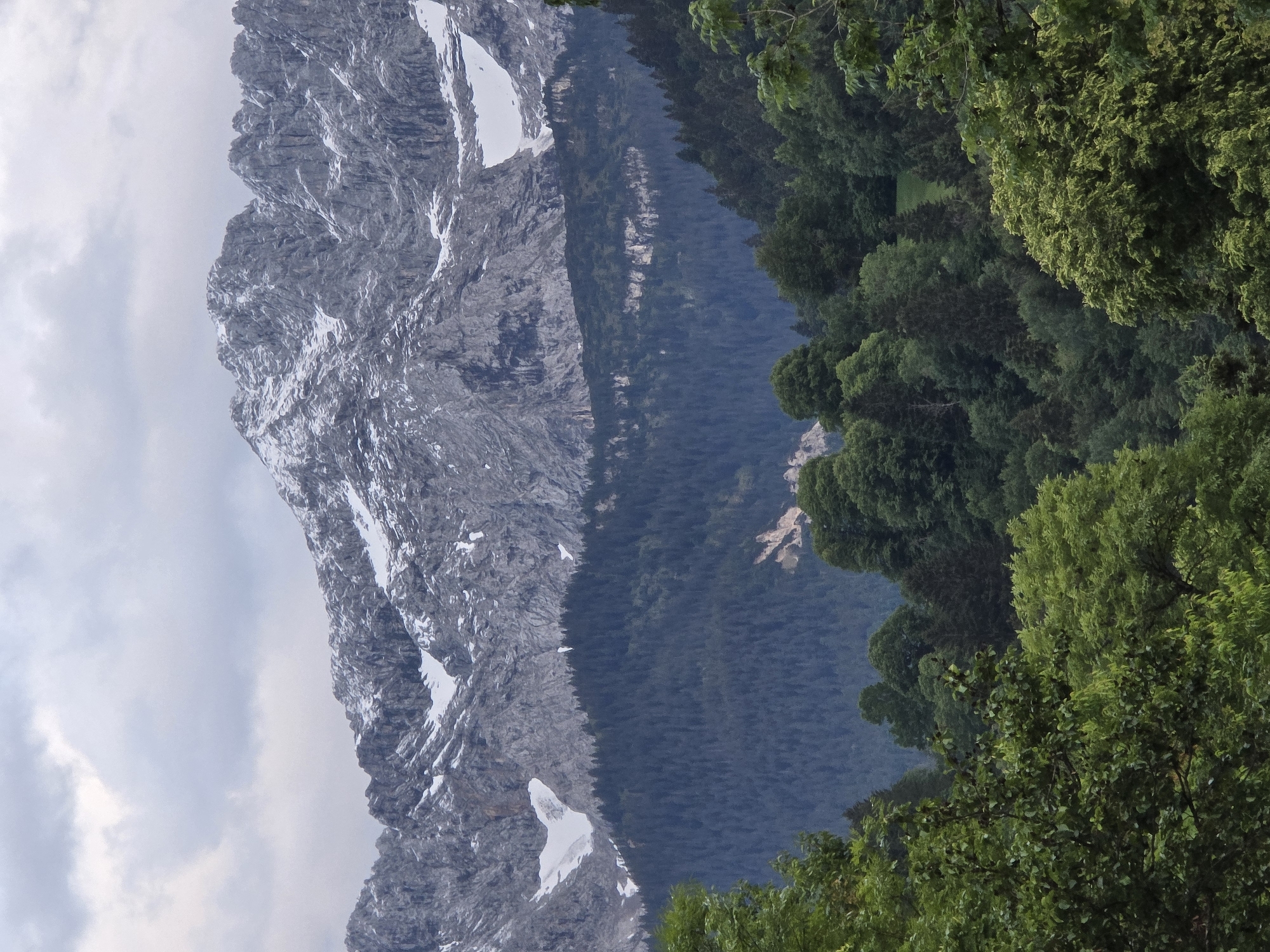 Tourist documents Alpine village scenes in Garmisch-Partenkirchen