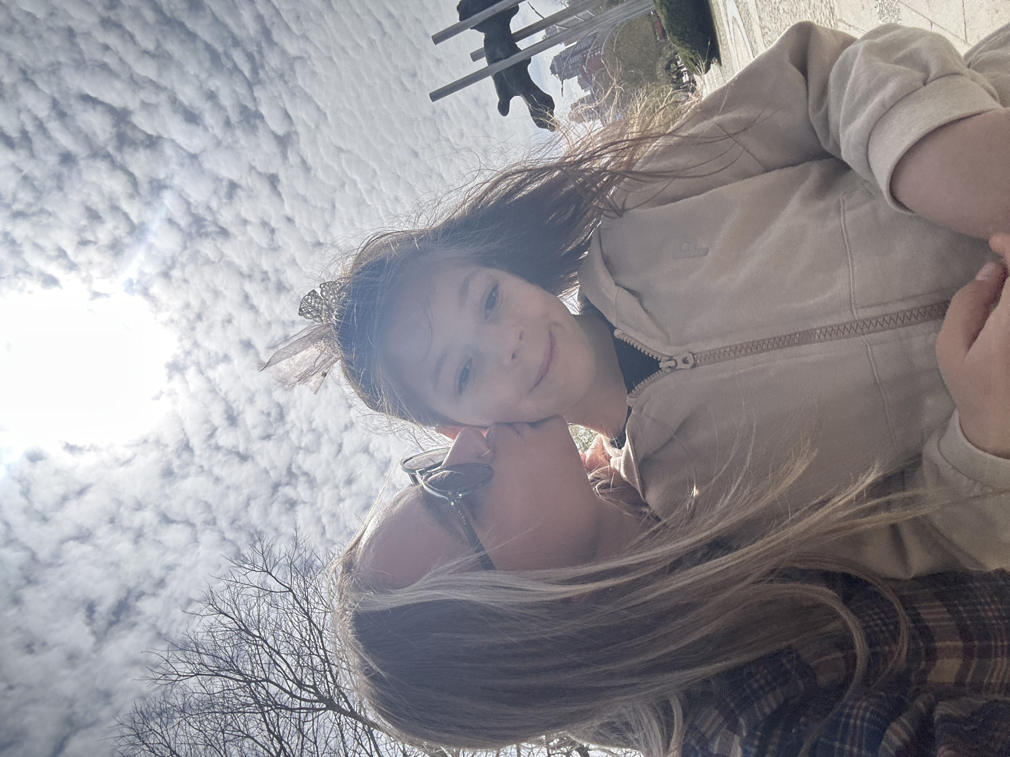 Mother, daughter share selfie moment in Başakşehir, Turkey