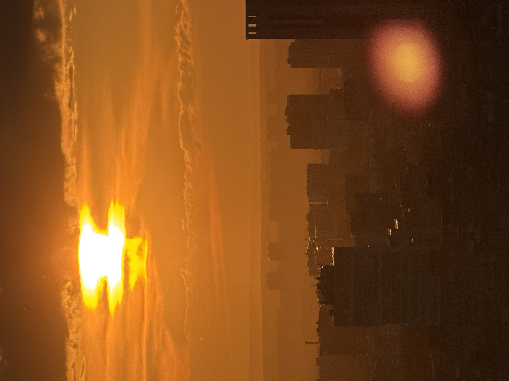 Perm skyline glows under a dramatic June sunset