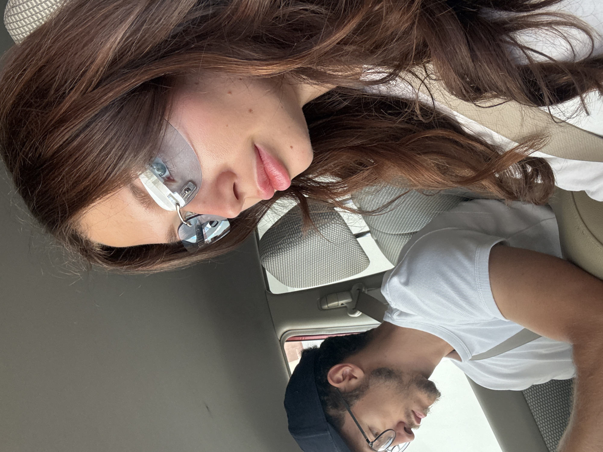 Two people spotted in vehicle in Larnaca, Cyprus