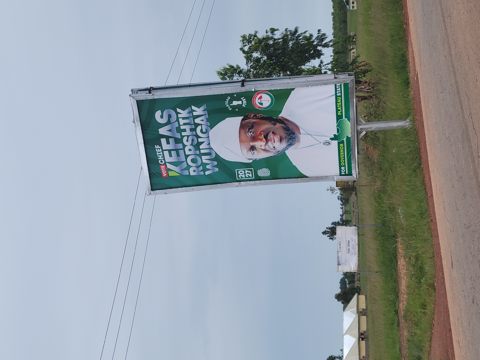 Street life and campaign signage across Plateau State, Nigeria