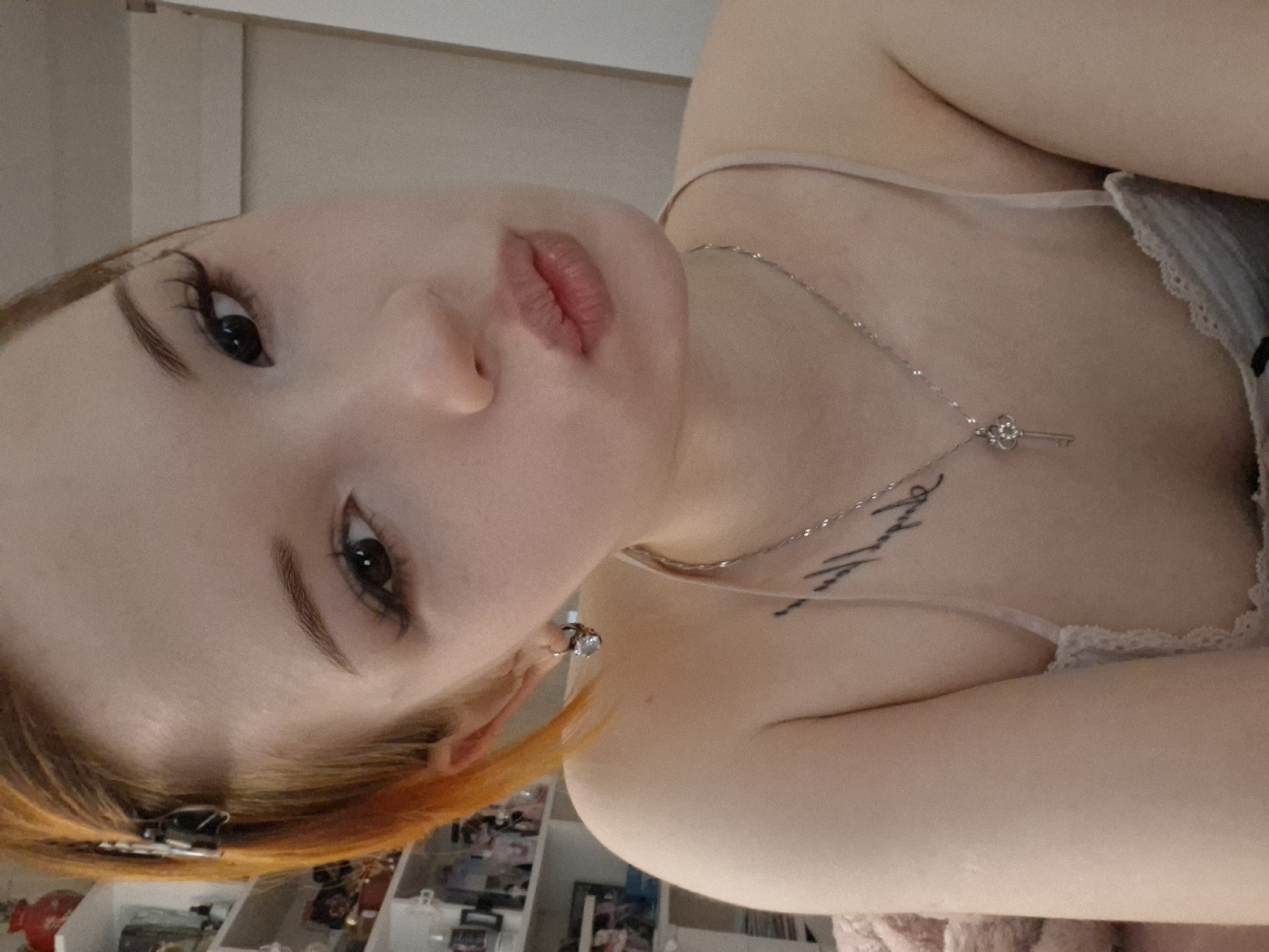 Woman takes multiple selfies in early morning hours