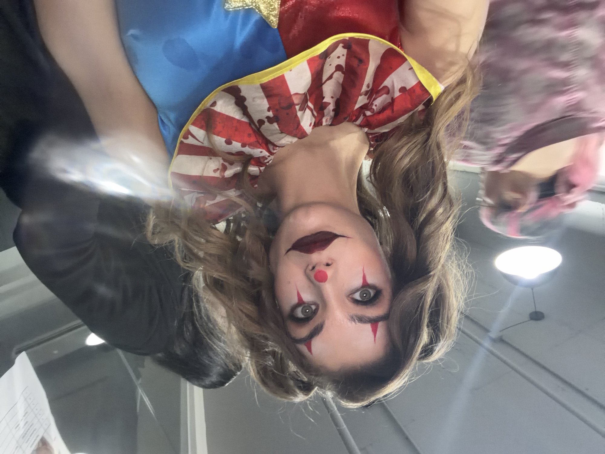 Clown costume styling and photo session in Hong Kong