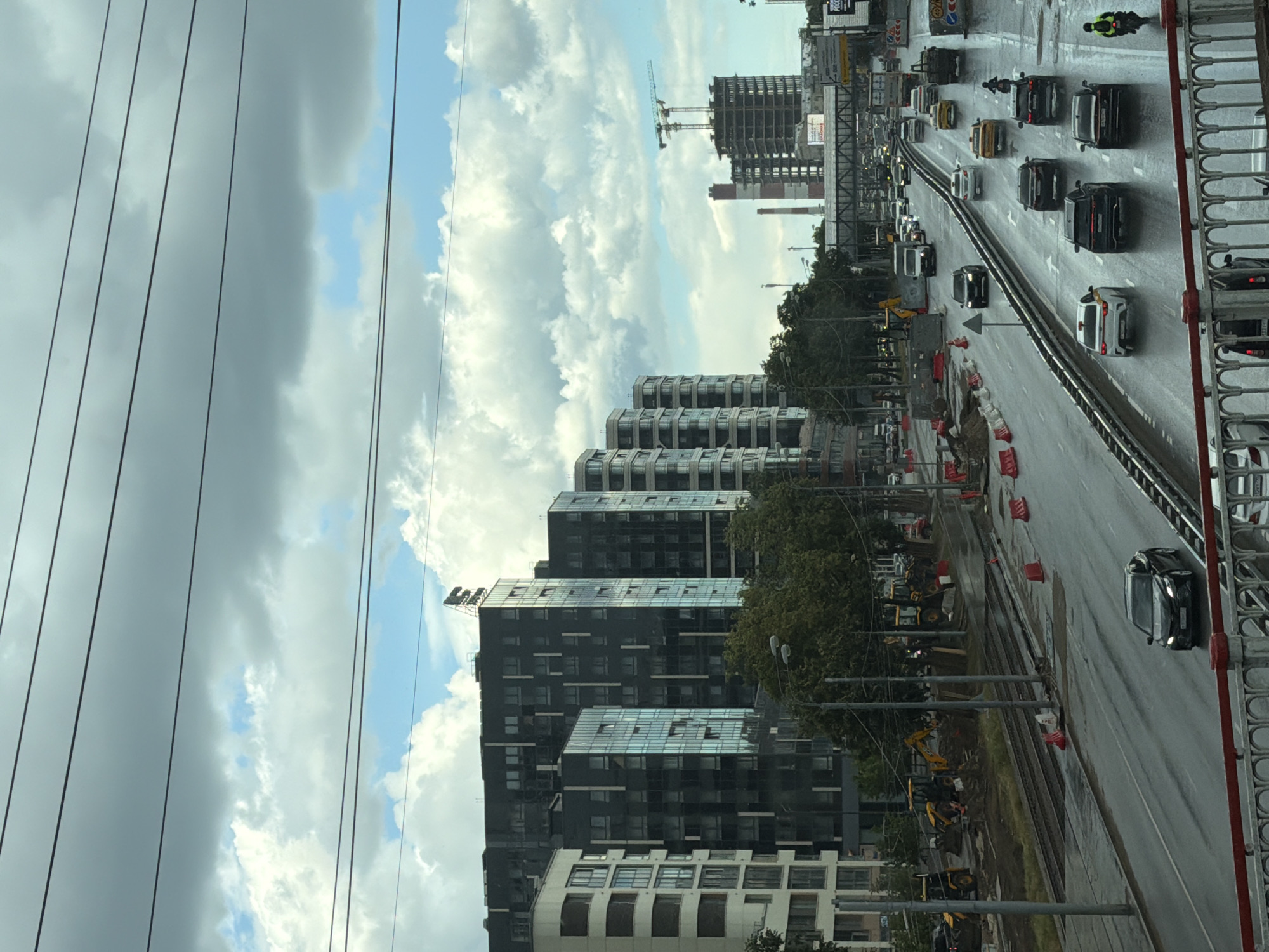 Moscow streets and a designer toy exhibition, one cloudy morning