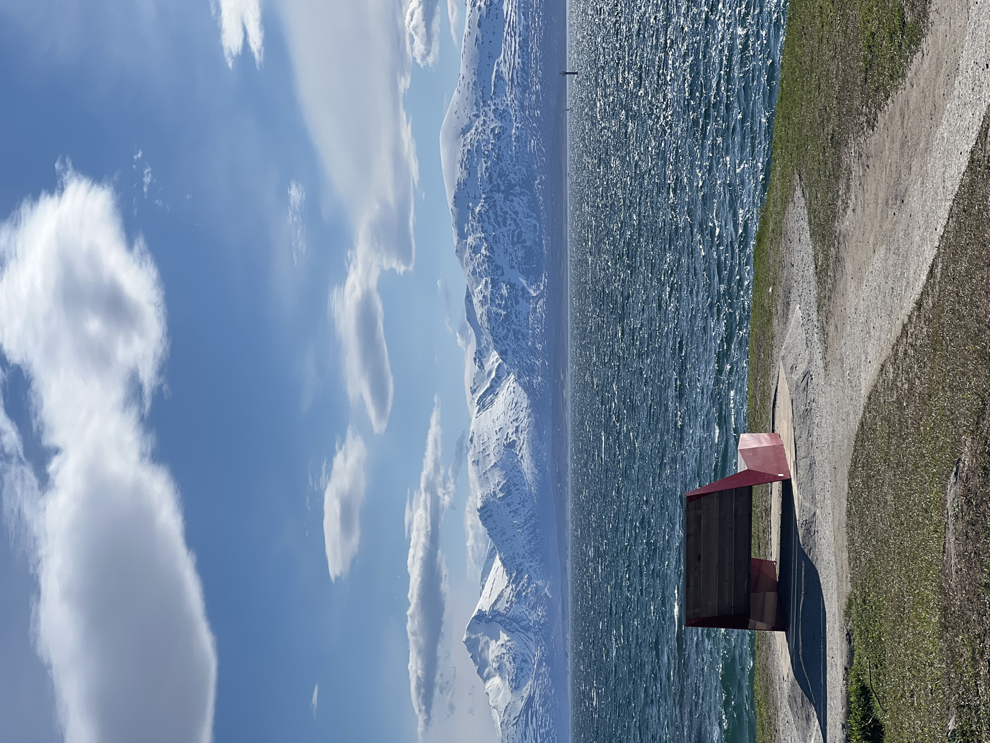 Scenic Arctic landscape observed in Tromsø, Norway