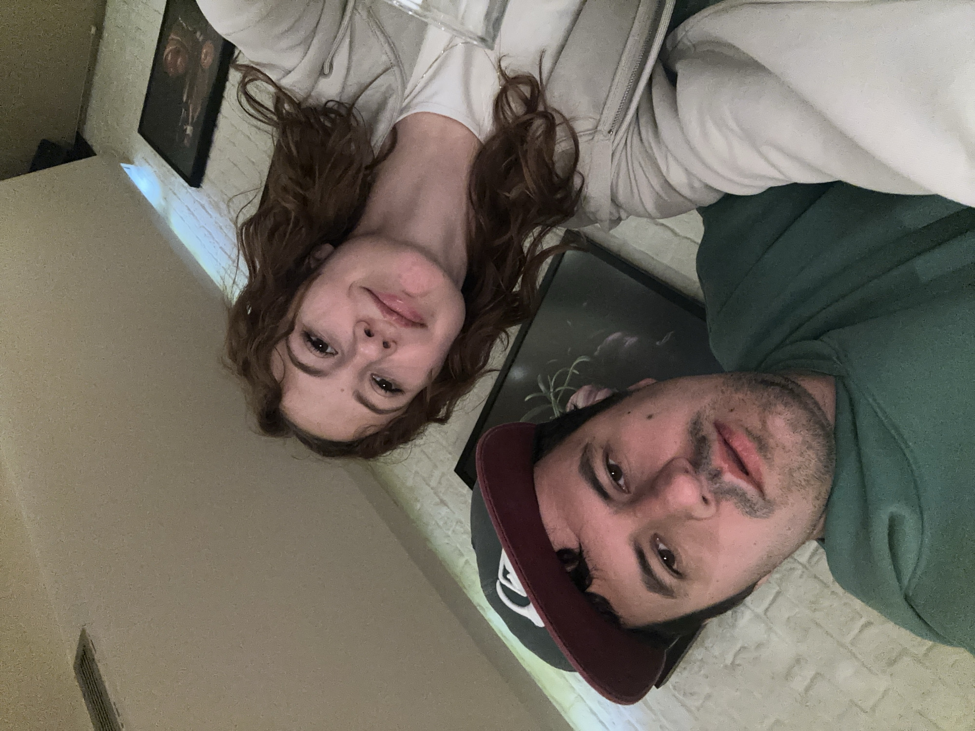 Couple Takes Multiple Selfies Together in Podgorica Apartment