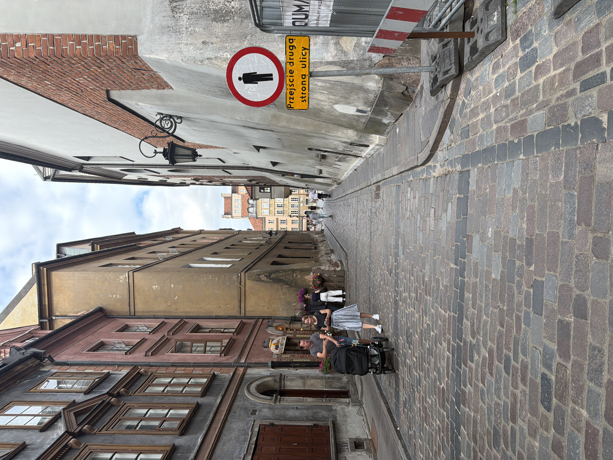 Wandering a historic European old town's streets and squares