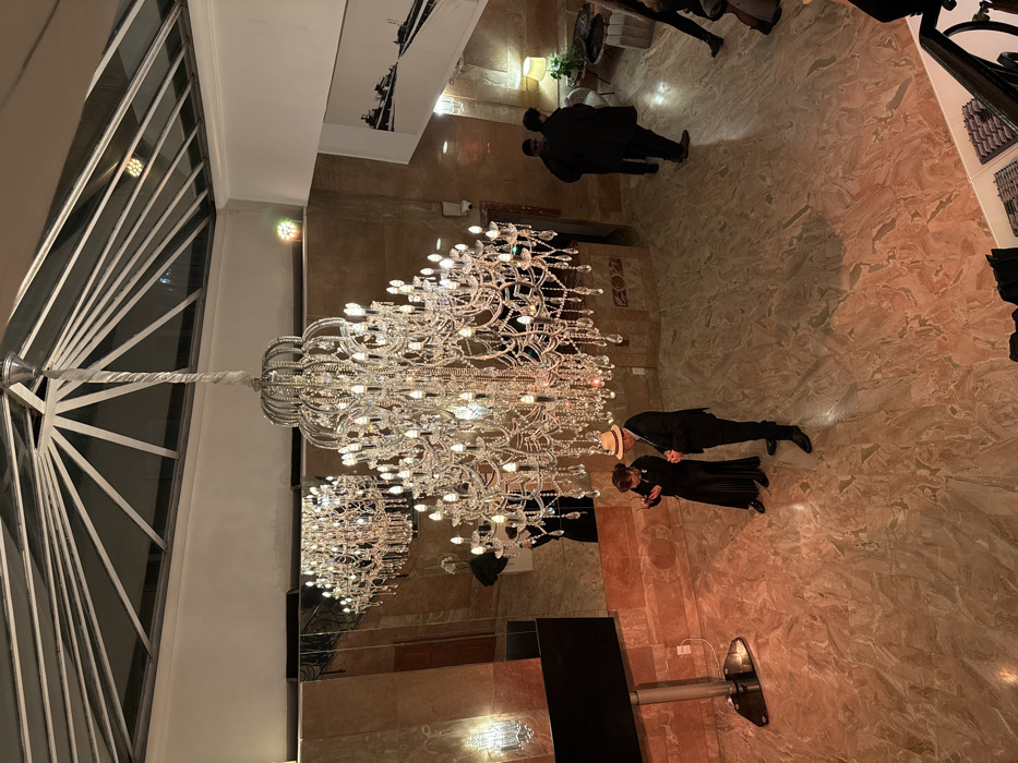 Formal event with elegant decor captured in Paris venue