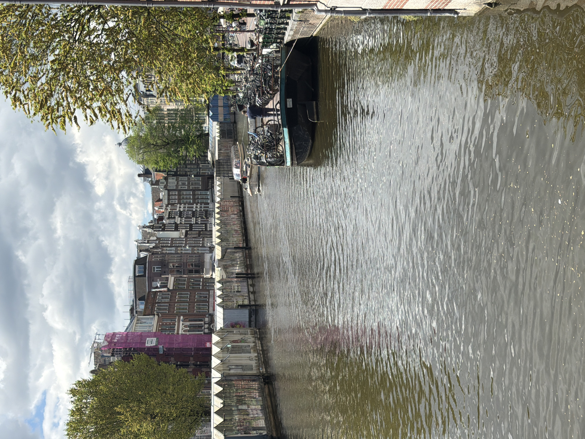 Amsterdam city center scenes documented during midday walkabout