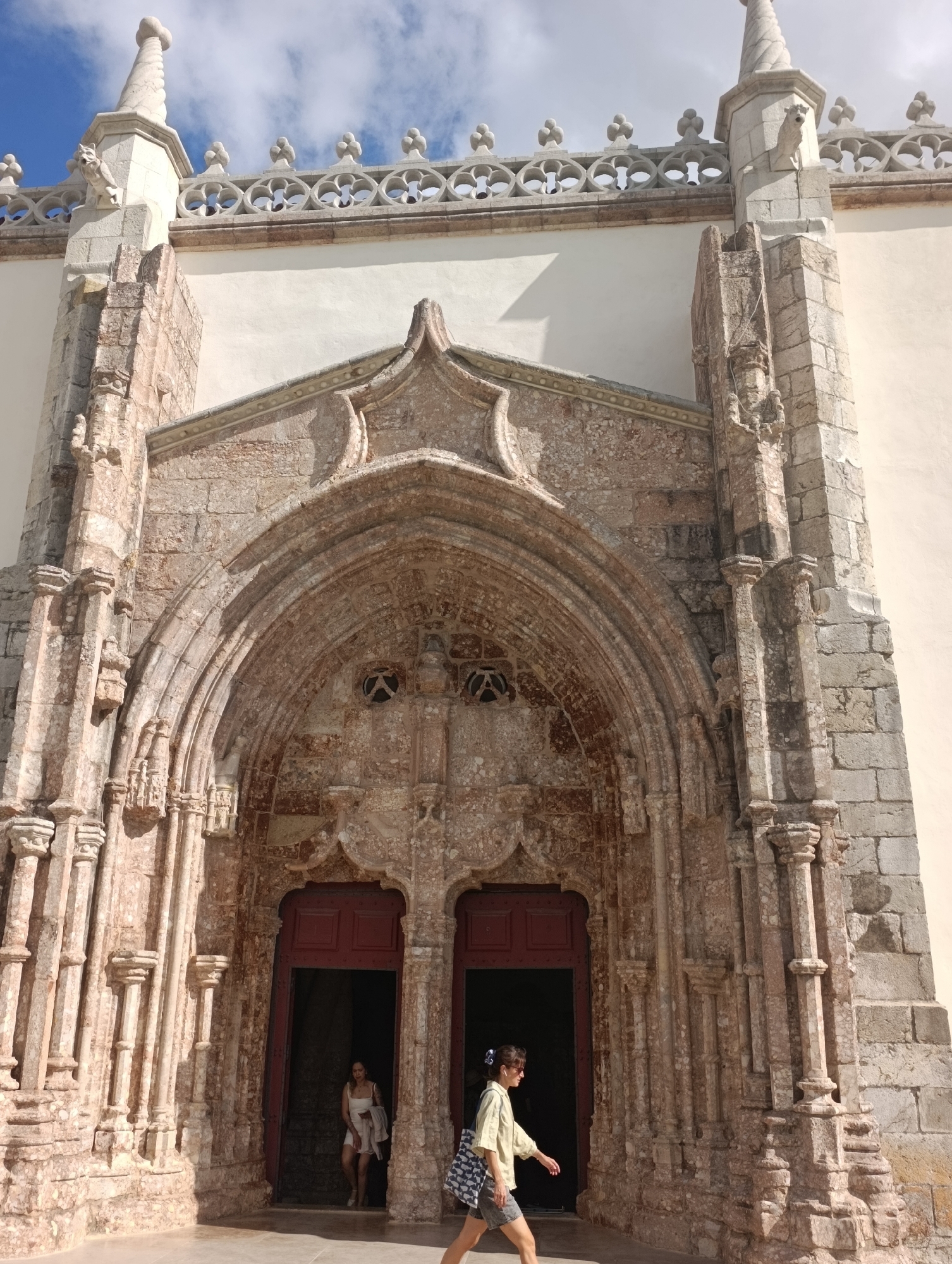 Summer morning around Setúbal's streets, parks, and historic churches