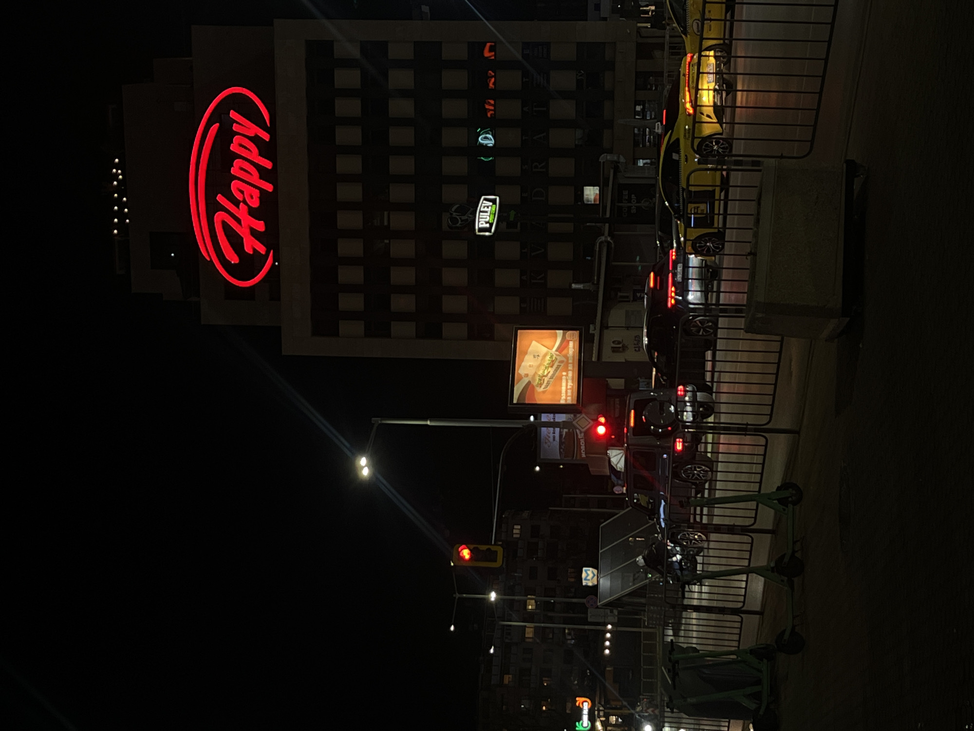 Sofia nightlife documented through evening urban exploration
