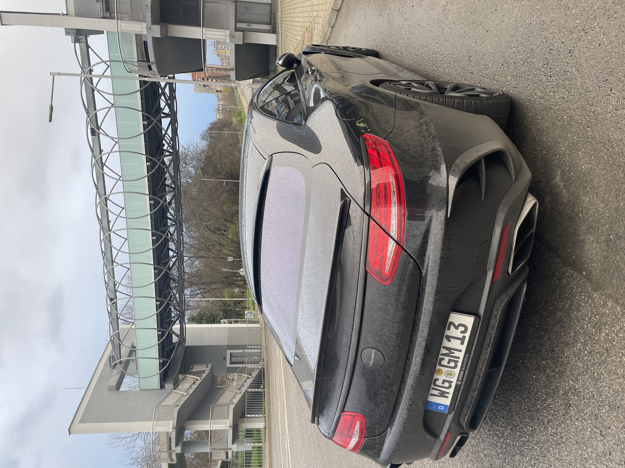 Modified Mercedes-AMG GT spotted in Burgas, Bulgaria