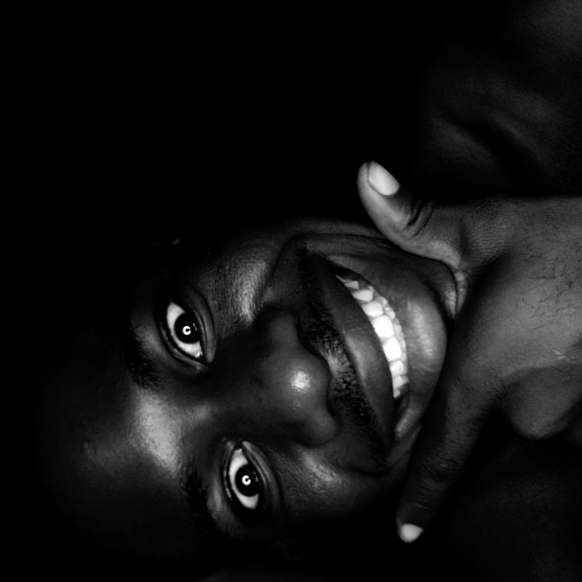 Portrait photography session documented in Nigerian communities