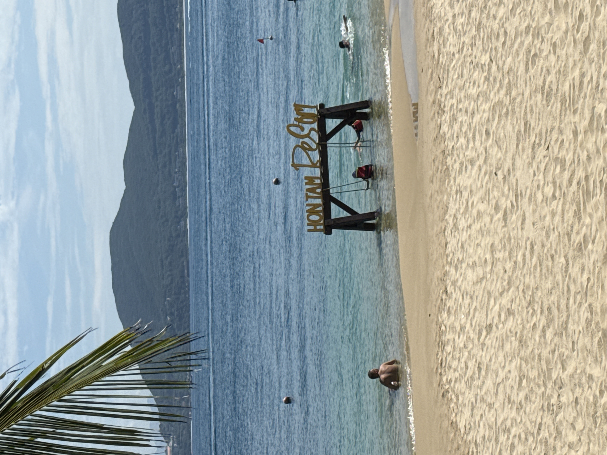 Early morning beach documentation at Hon Tam Resort, Vietnam