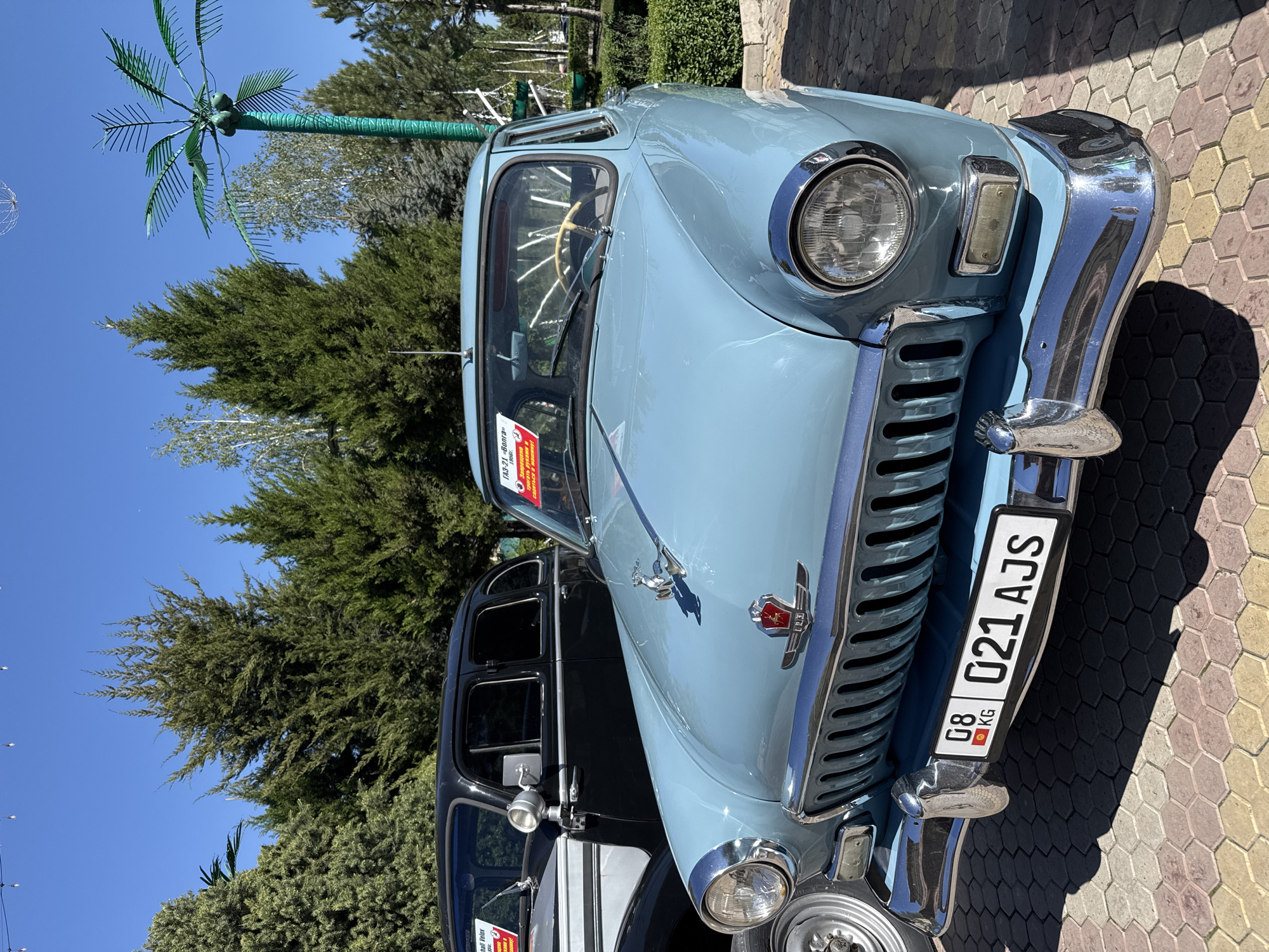 Soviet vintage car show documented in Kenbulun, Kyrgyzstan