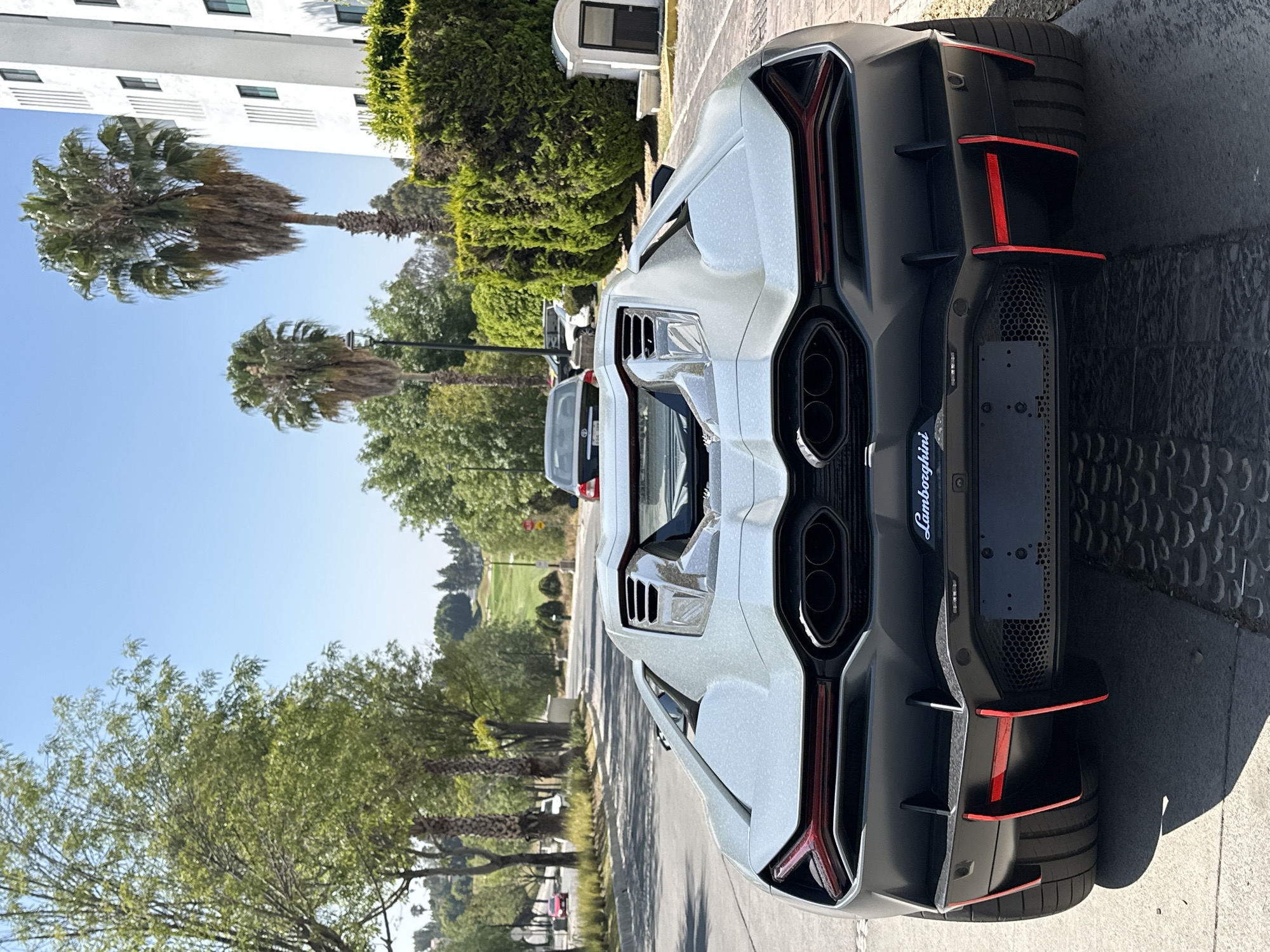 Luxury Lamborghini spotted parked in San Bernardino Tlaxcalancingo