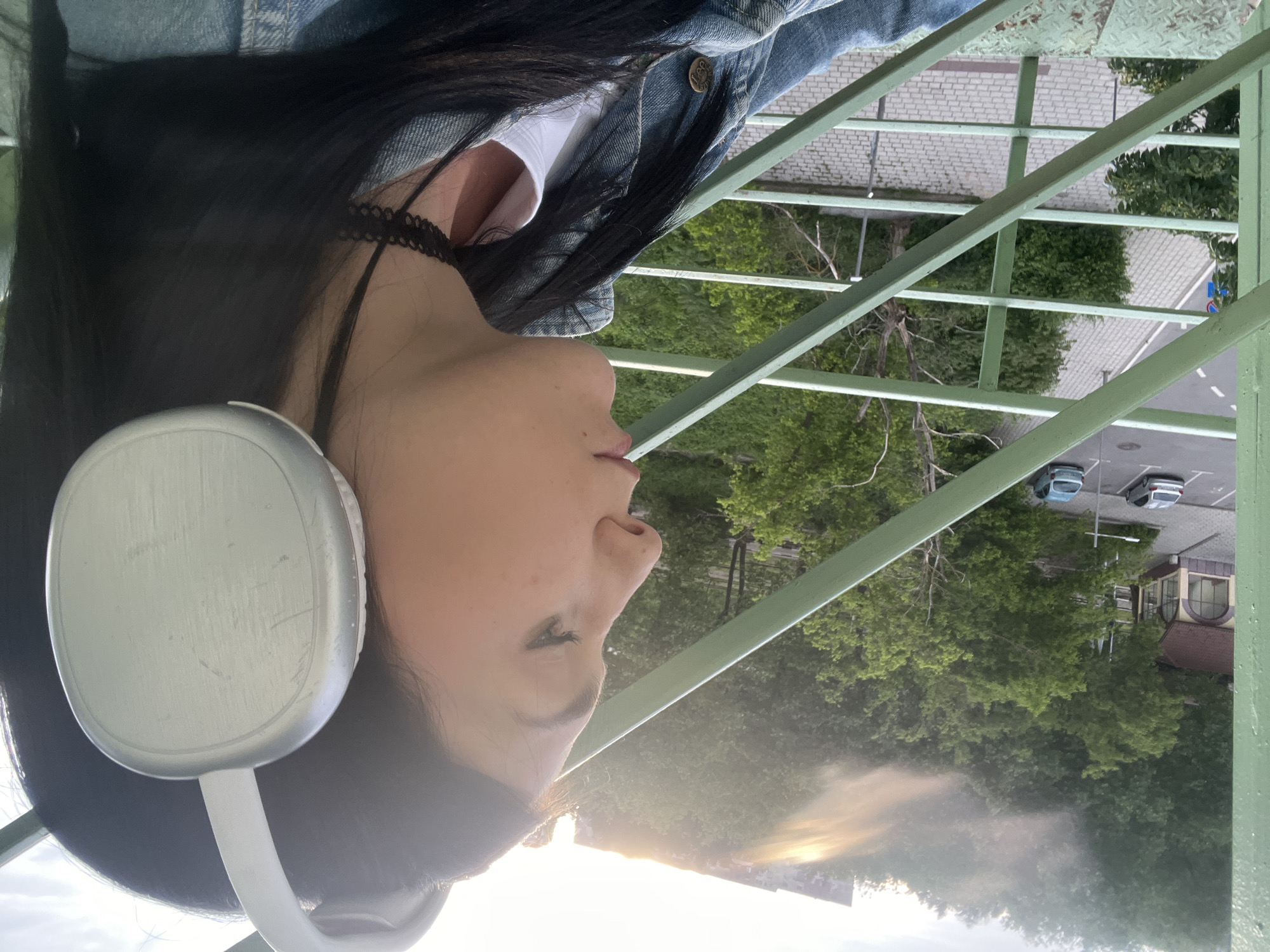 Portrait session documented across multiple angles and locations