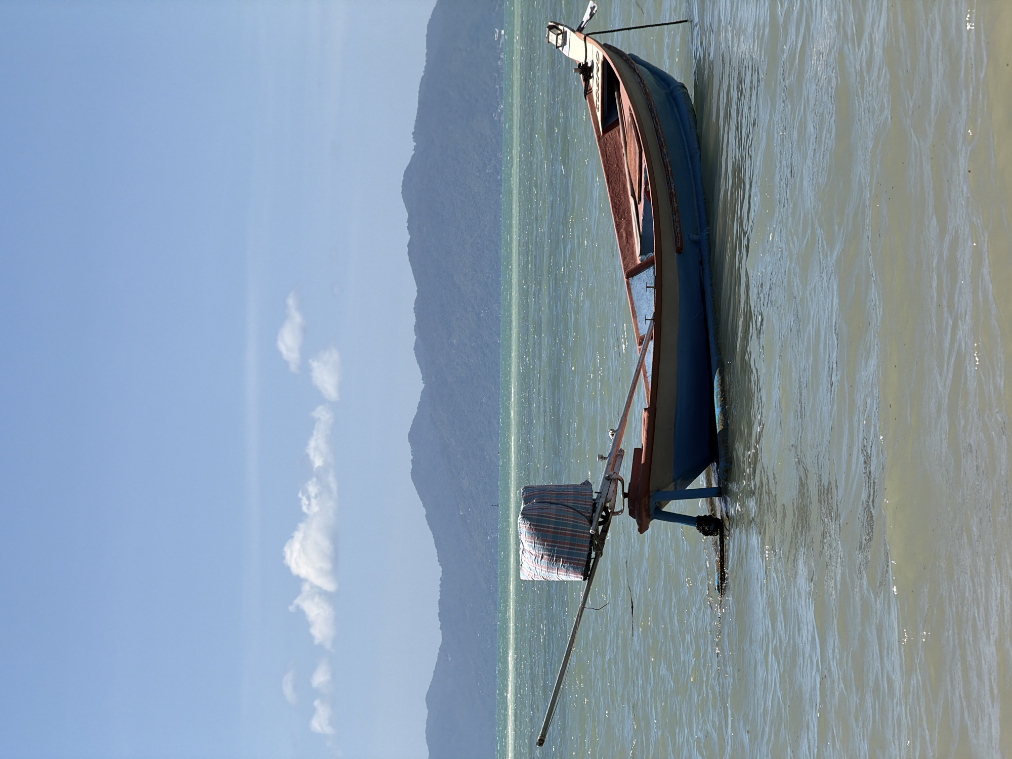 Quiet morning on a Ko Samui pebble beach