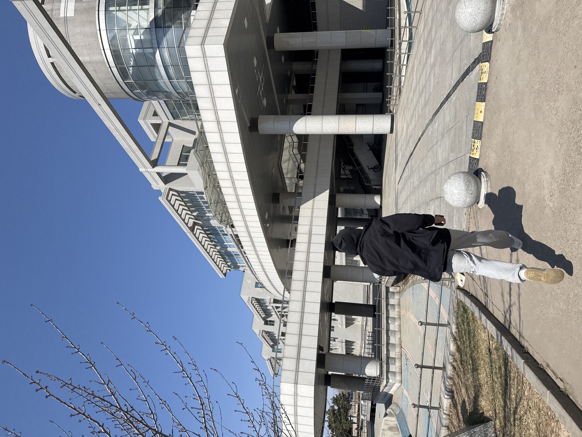 Morning pedestrian activity observed in Chinese urban areas