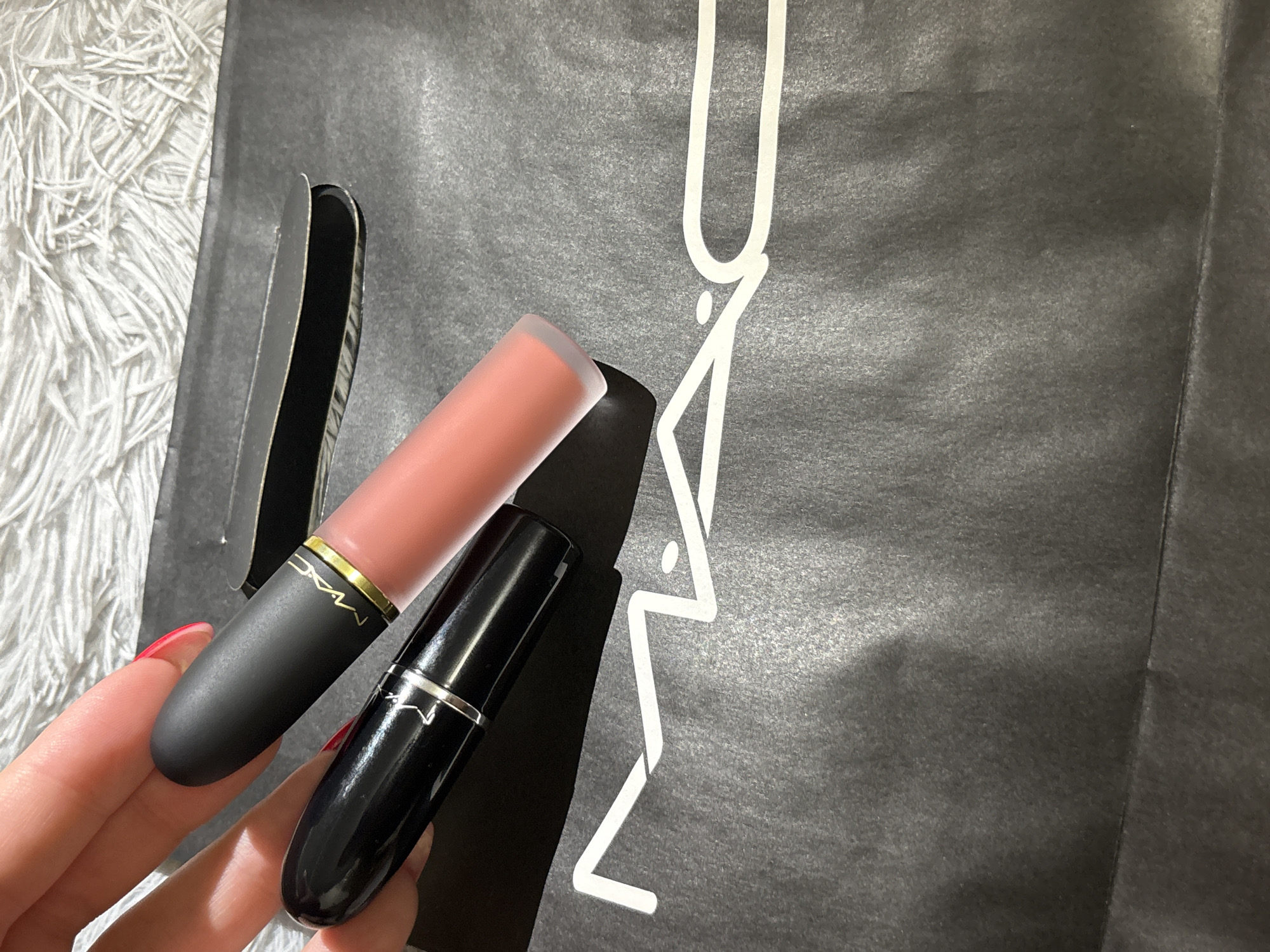Luxury shopping haul documented in Bulgarian village