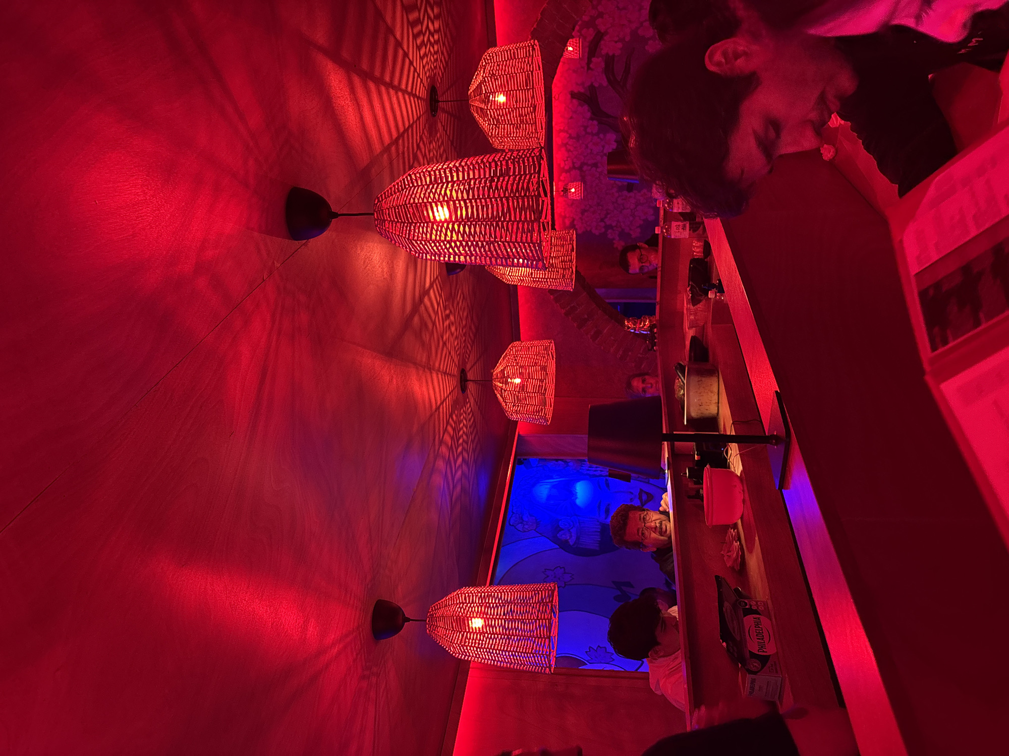 Restaurant interior captured in San Andrés Cholula, Mexico