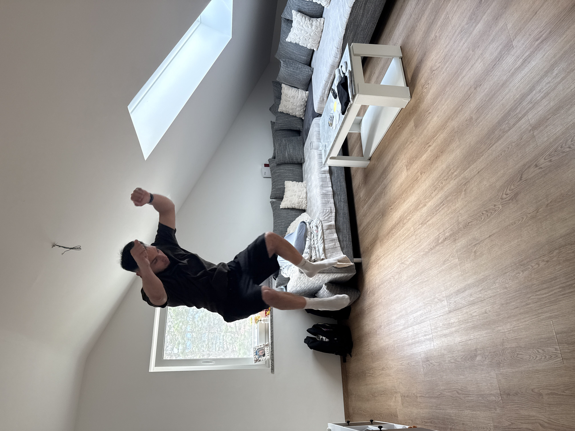 Morning life documented in Garmisch-Partenkirchen residential building