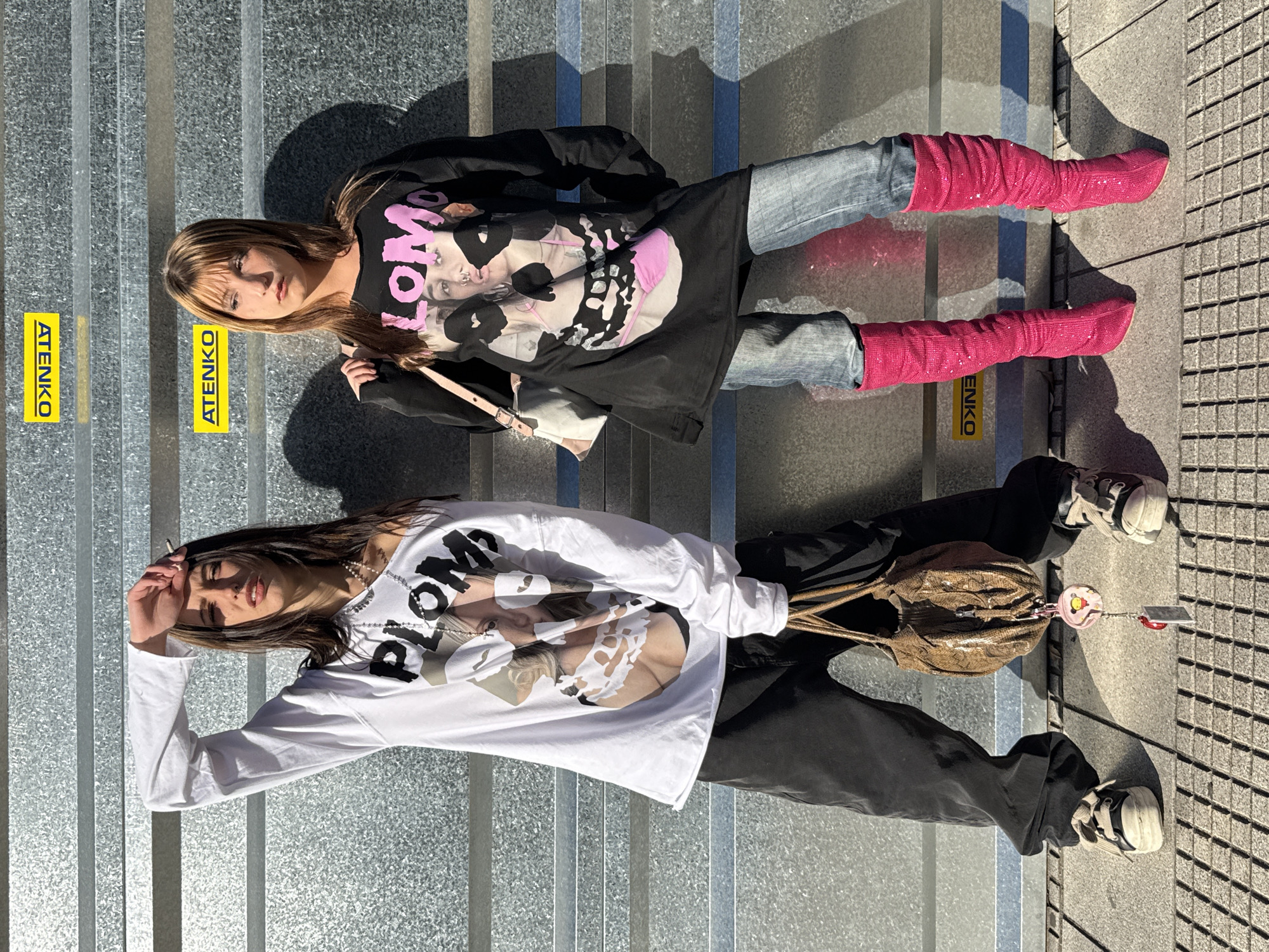 Evening street life documentation across Buenos Aires neighborhoods