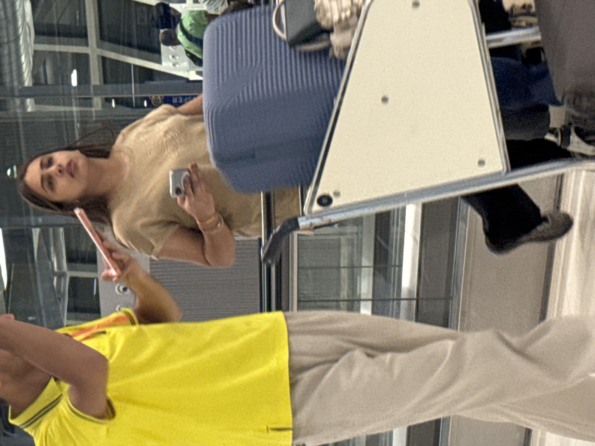 Everyday foot traffic through Suvarnabhumi Airport terminal