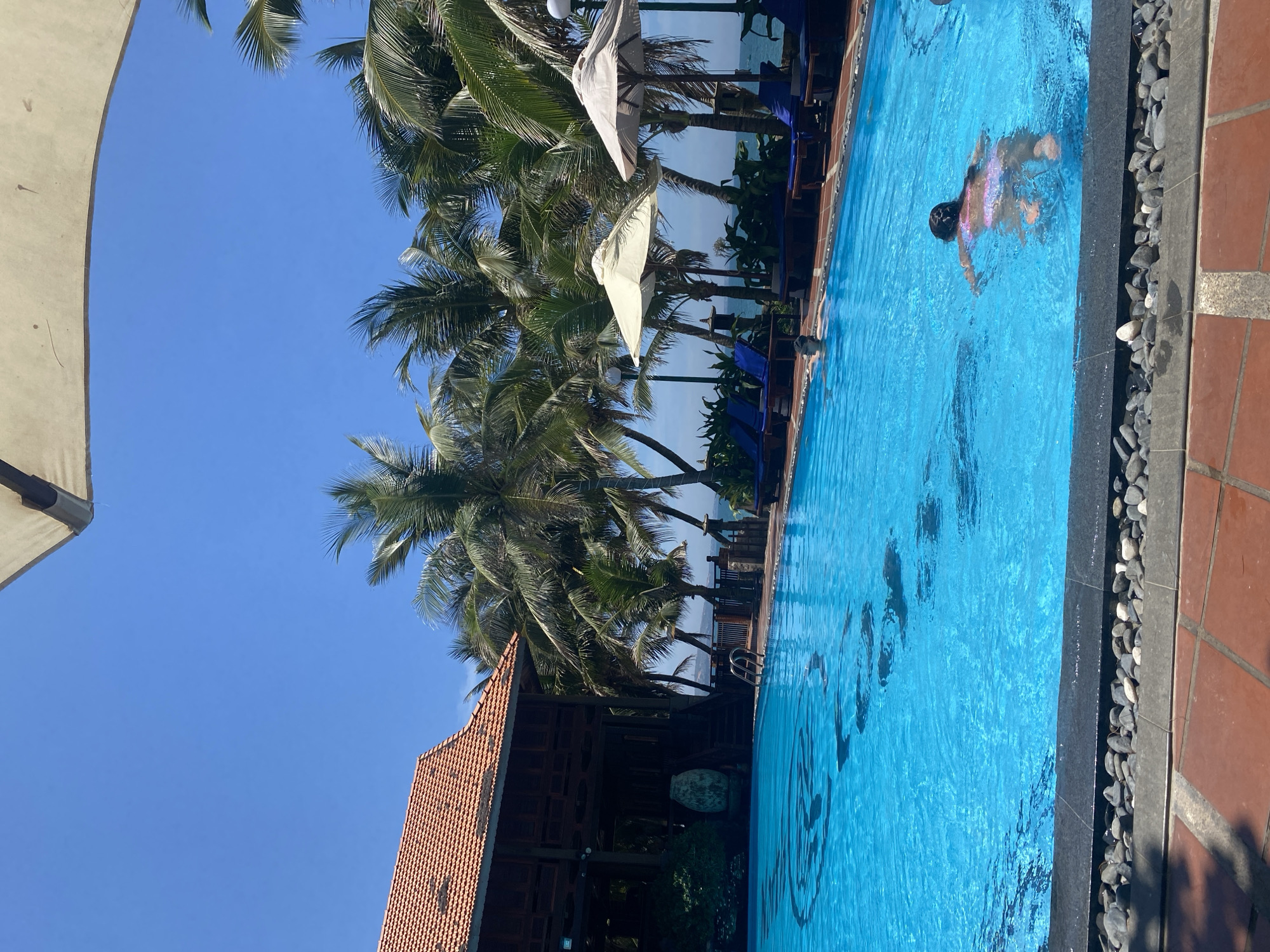 Resort pool day in Phu Thuy Ward, Vietnam