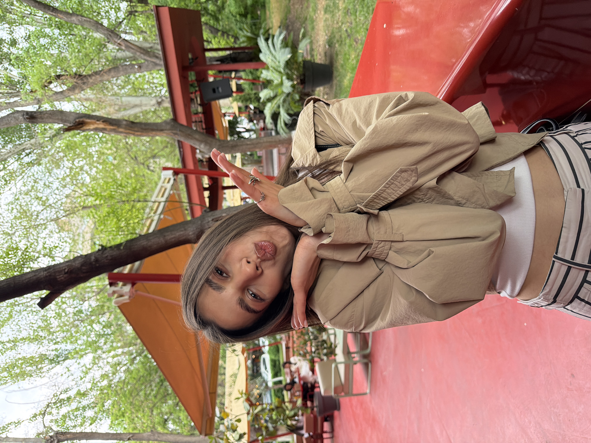 Afternoon cafe visit documented through photos in Yerevan