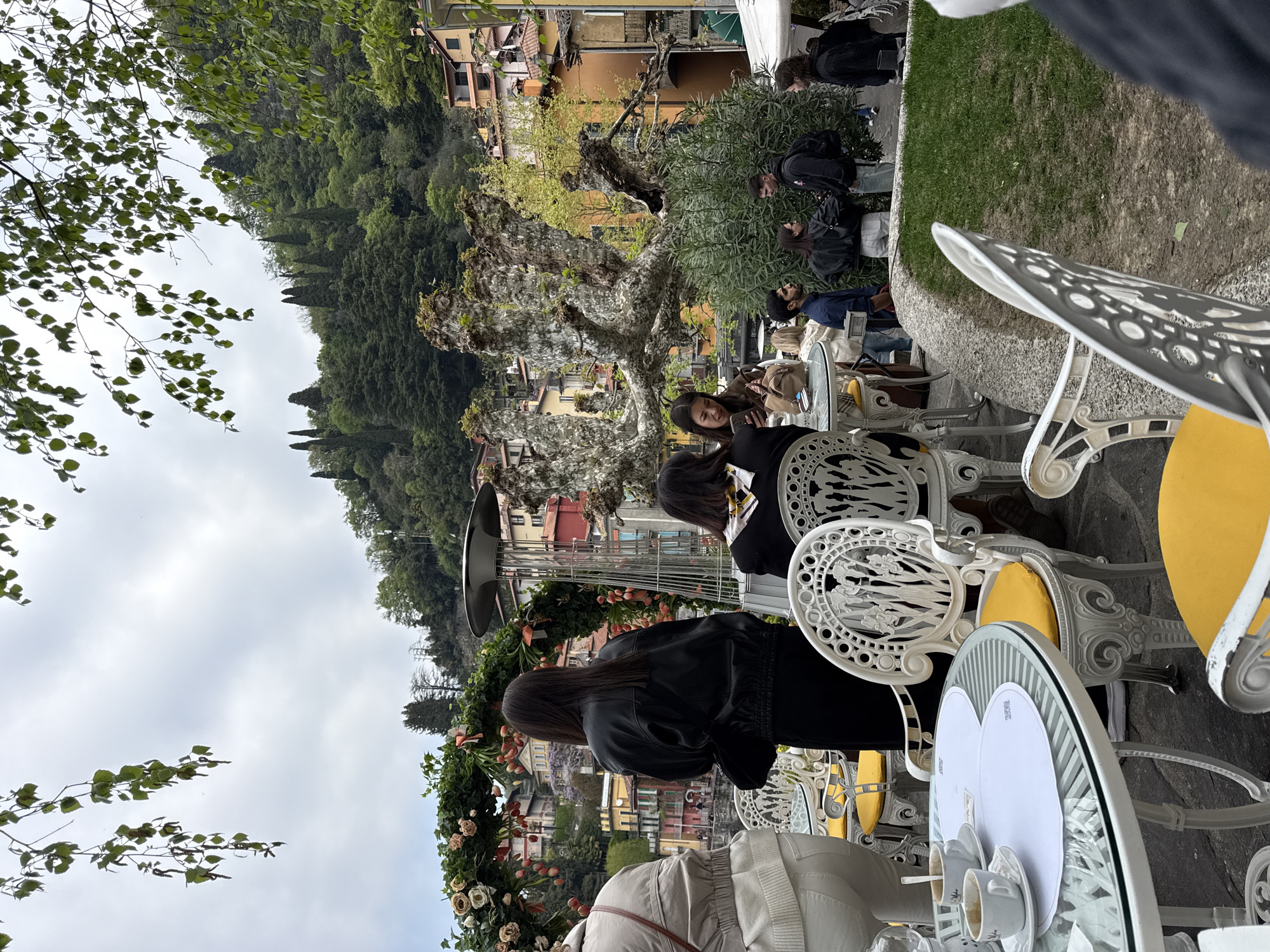 Morning view captured in Varenna, Italy lakeside town