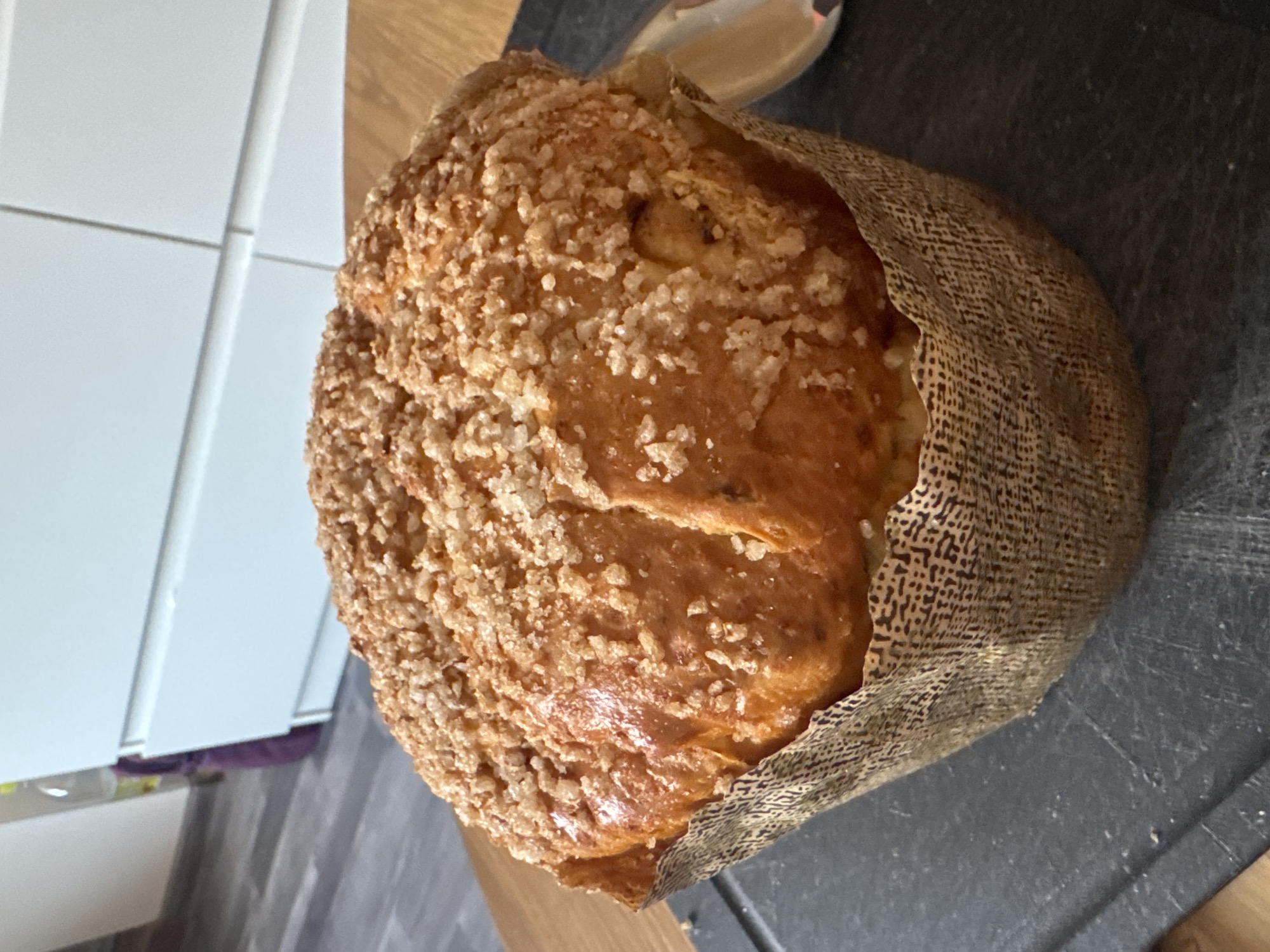 Sweet bread loaf documented in Varna, Bulgaria