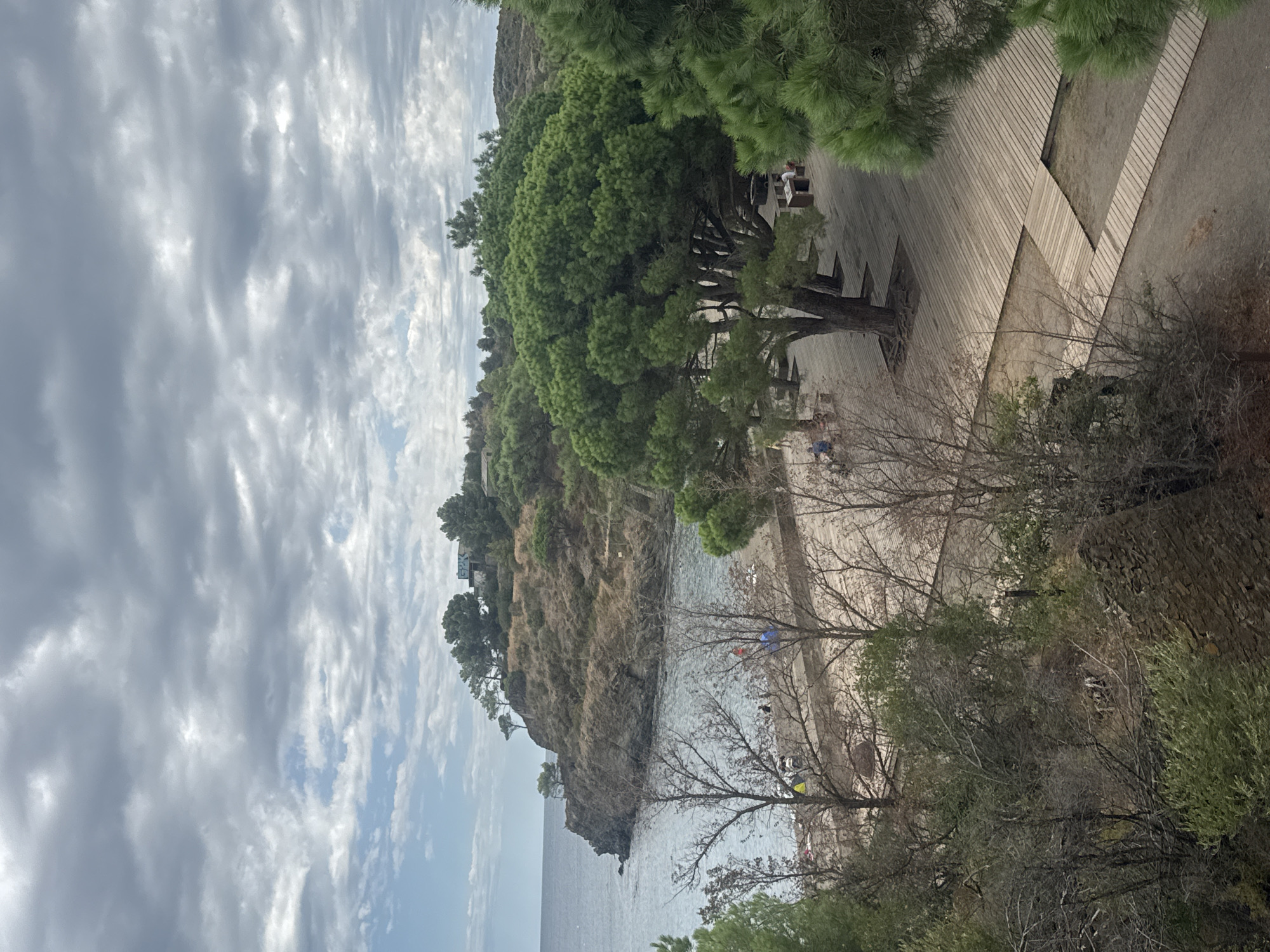 Morning stop at Port-Vendres coastal viewpoint, French Mediterranean