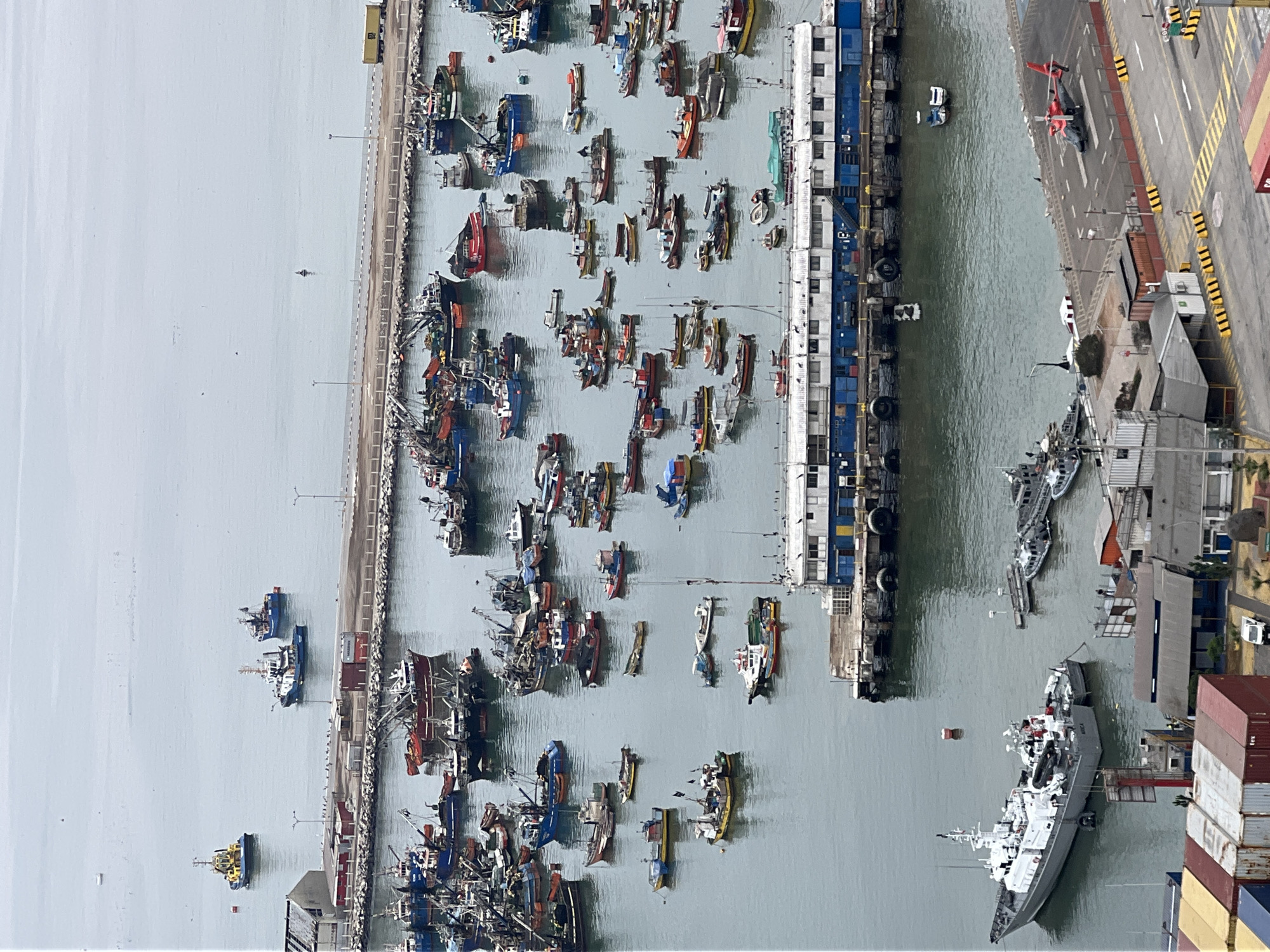 Military parade with traditional dancers draws crowds in Arica, Chile