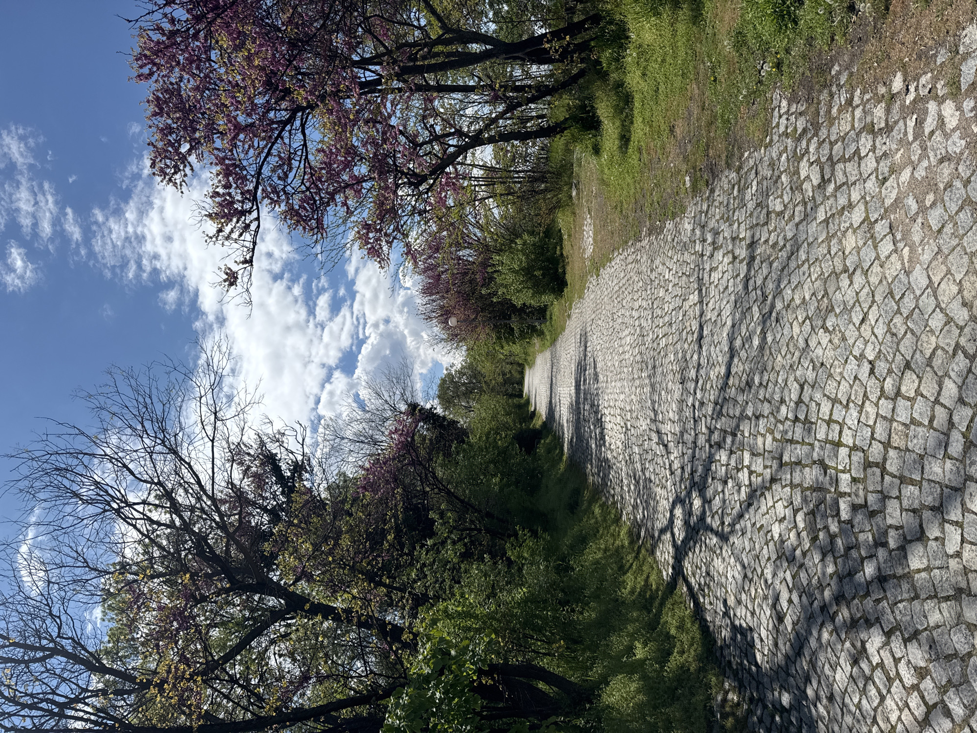 Spring day scenic views captured in Plovdiv, Bulgaria
