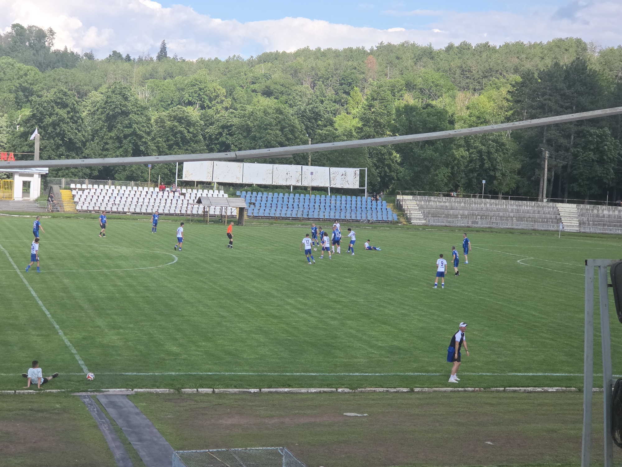 Football match and park exploration in Targovishte