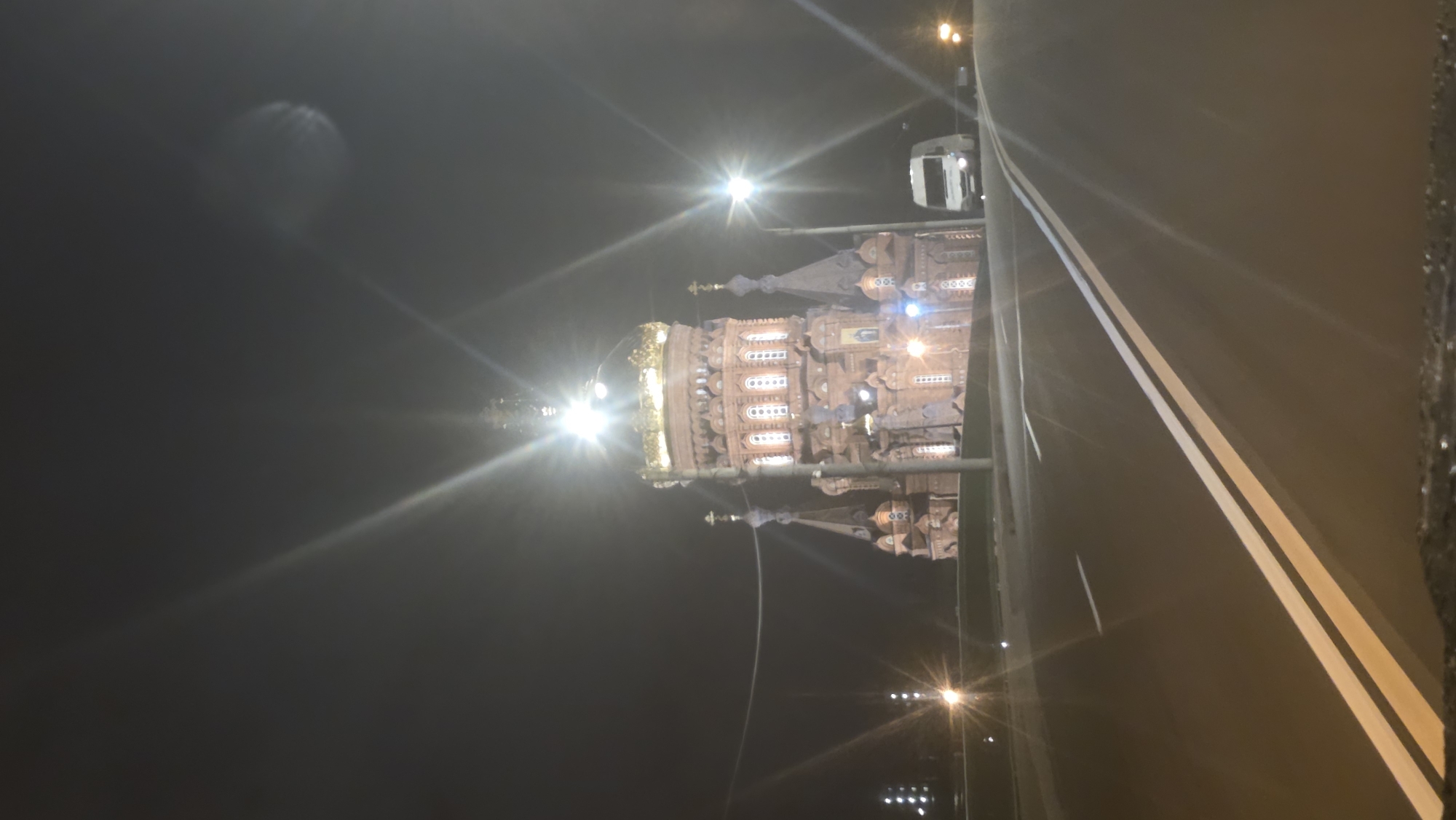 Illuminated Architecture Documented in Saint Petersburg Evening Scene