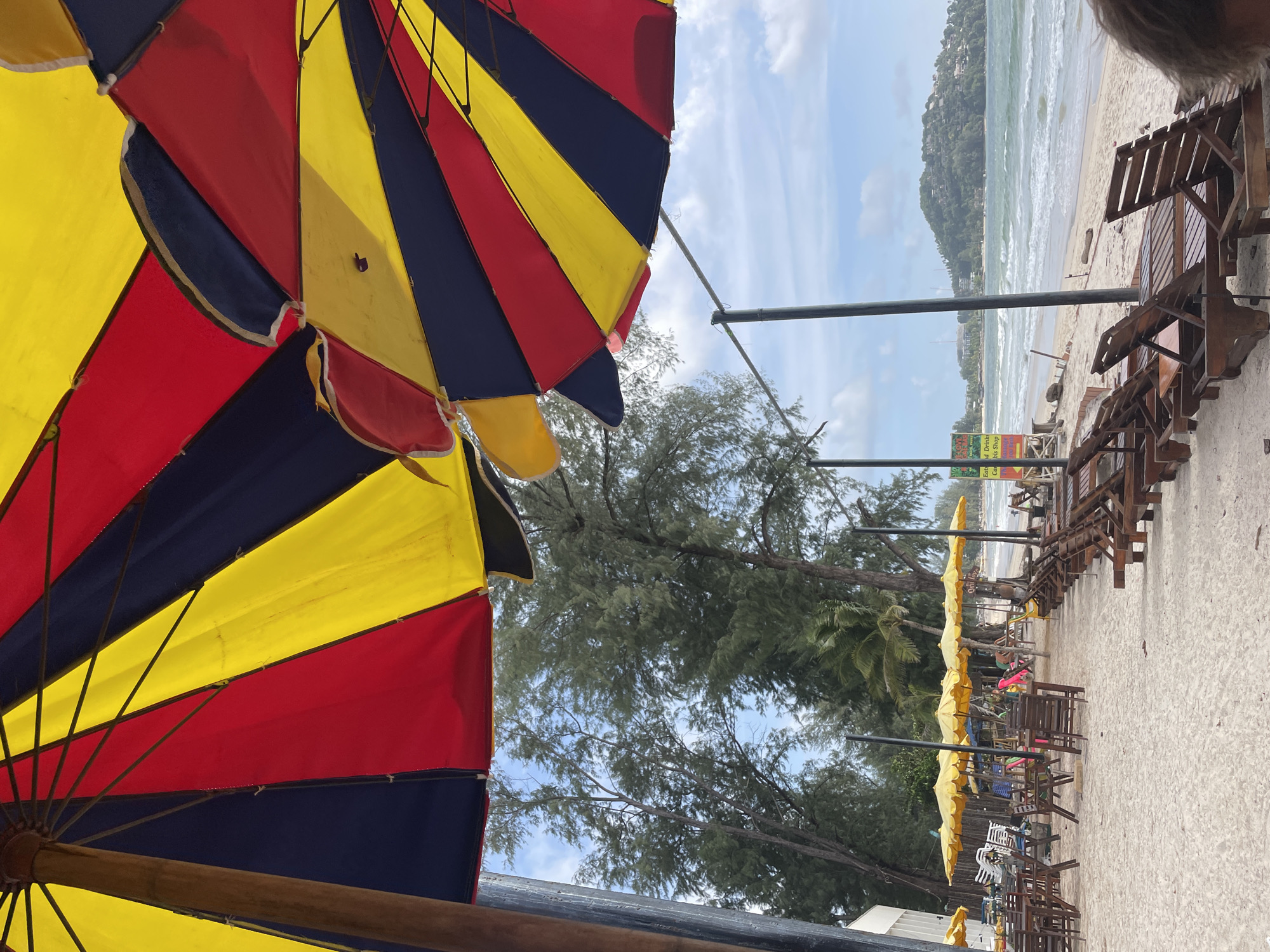 Beach life captured in Choeng Thale, Thailand morning scenes