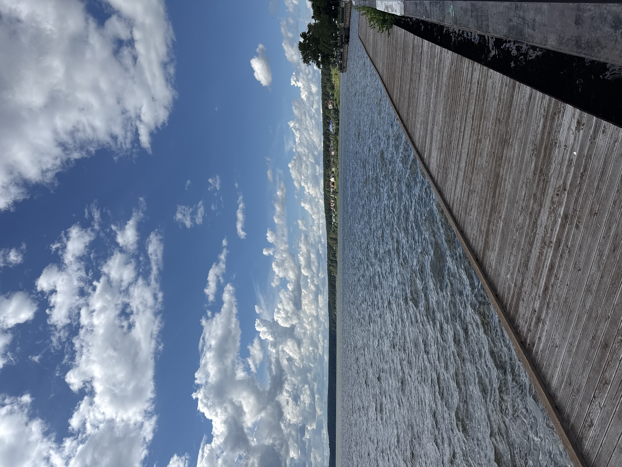 Afternoon at Votkinsk's lakeside park and modern waterfront