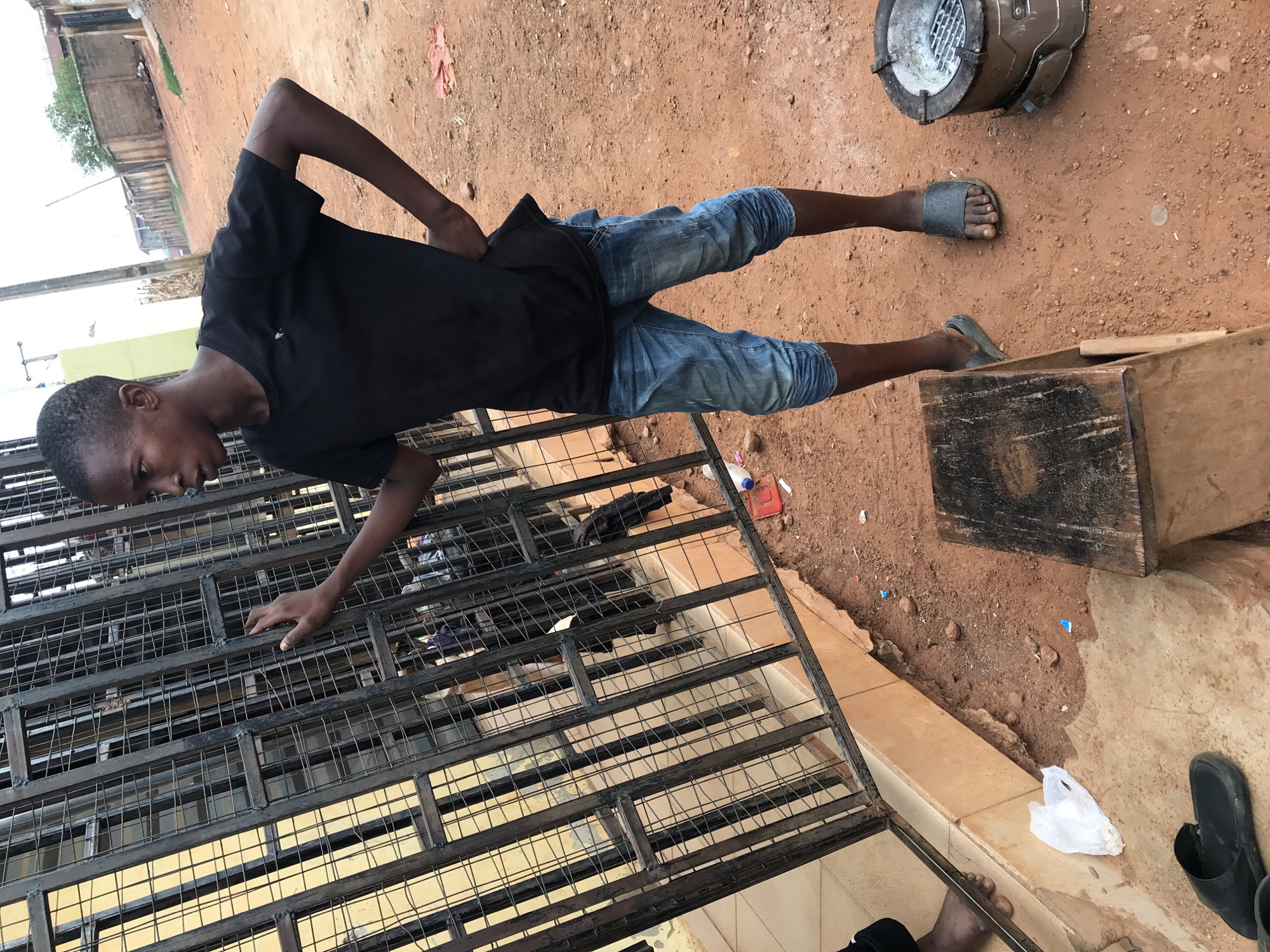 Morning life documented across residential Ilorin, Nigeria neighborhoods