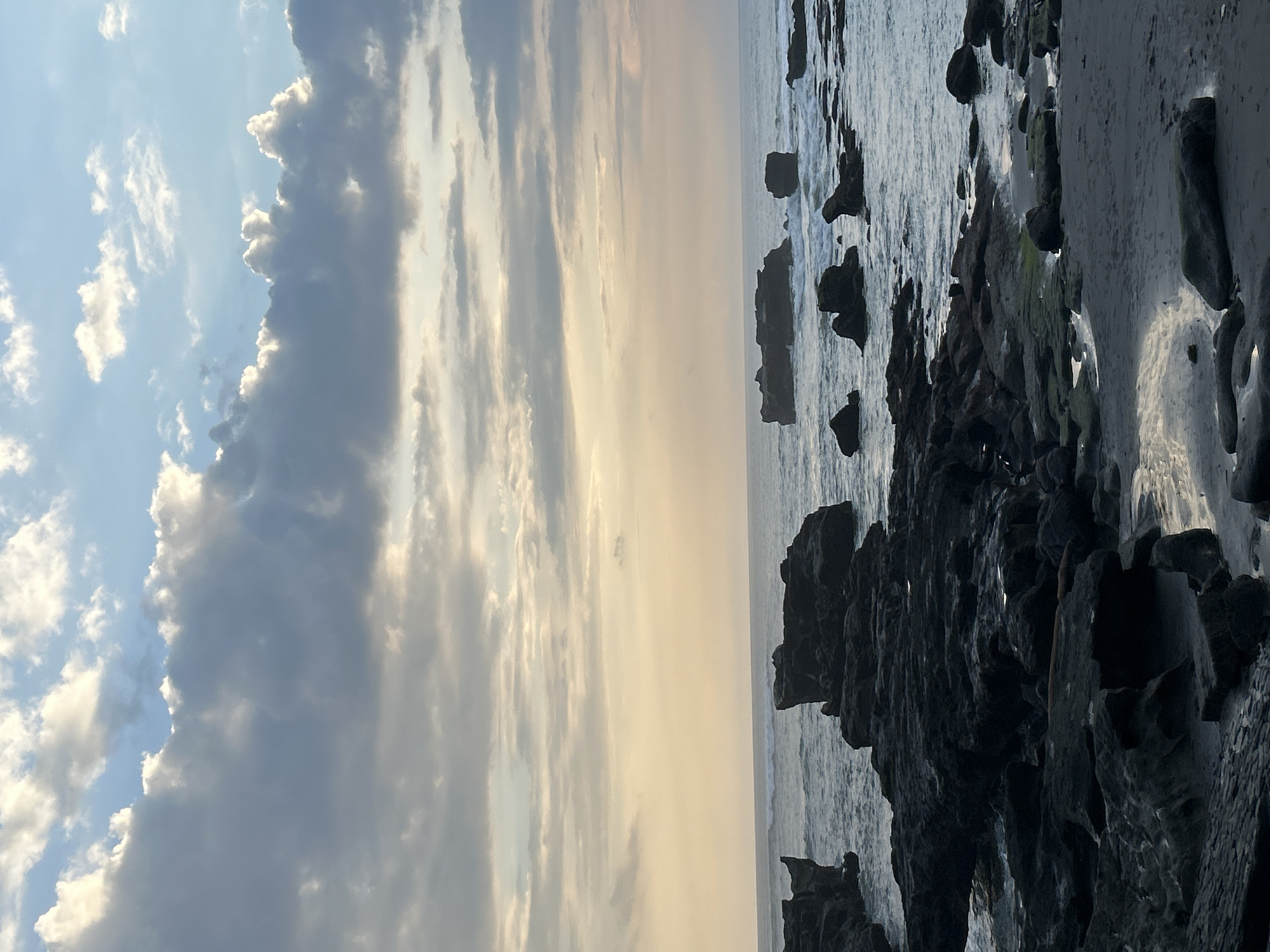 Sunset captured at Tanah Lot temple complex, Indonesia